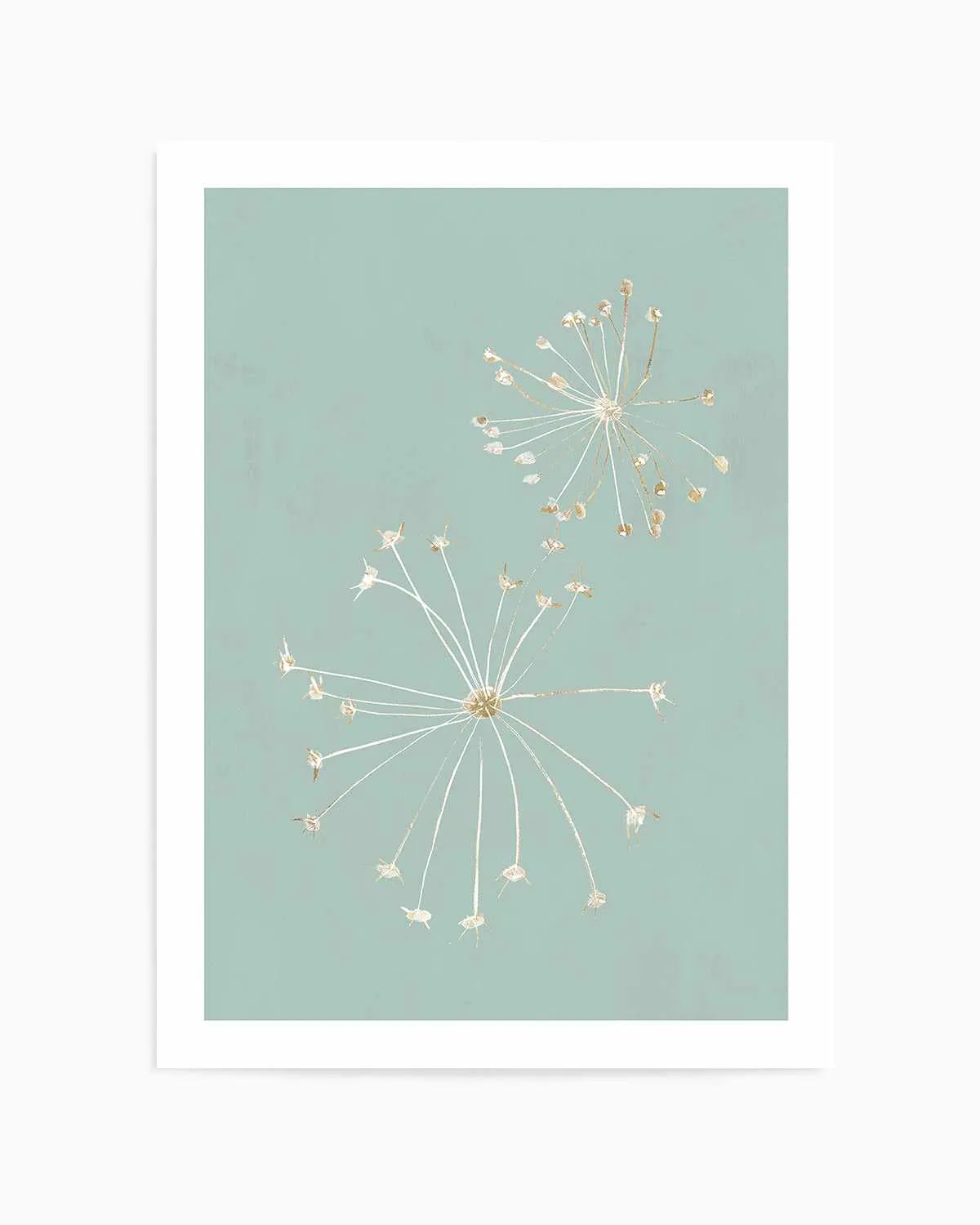Daylight Dandelions Art Print from Olive et Oriel where you can shop wallpaper and artworks online