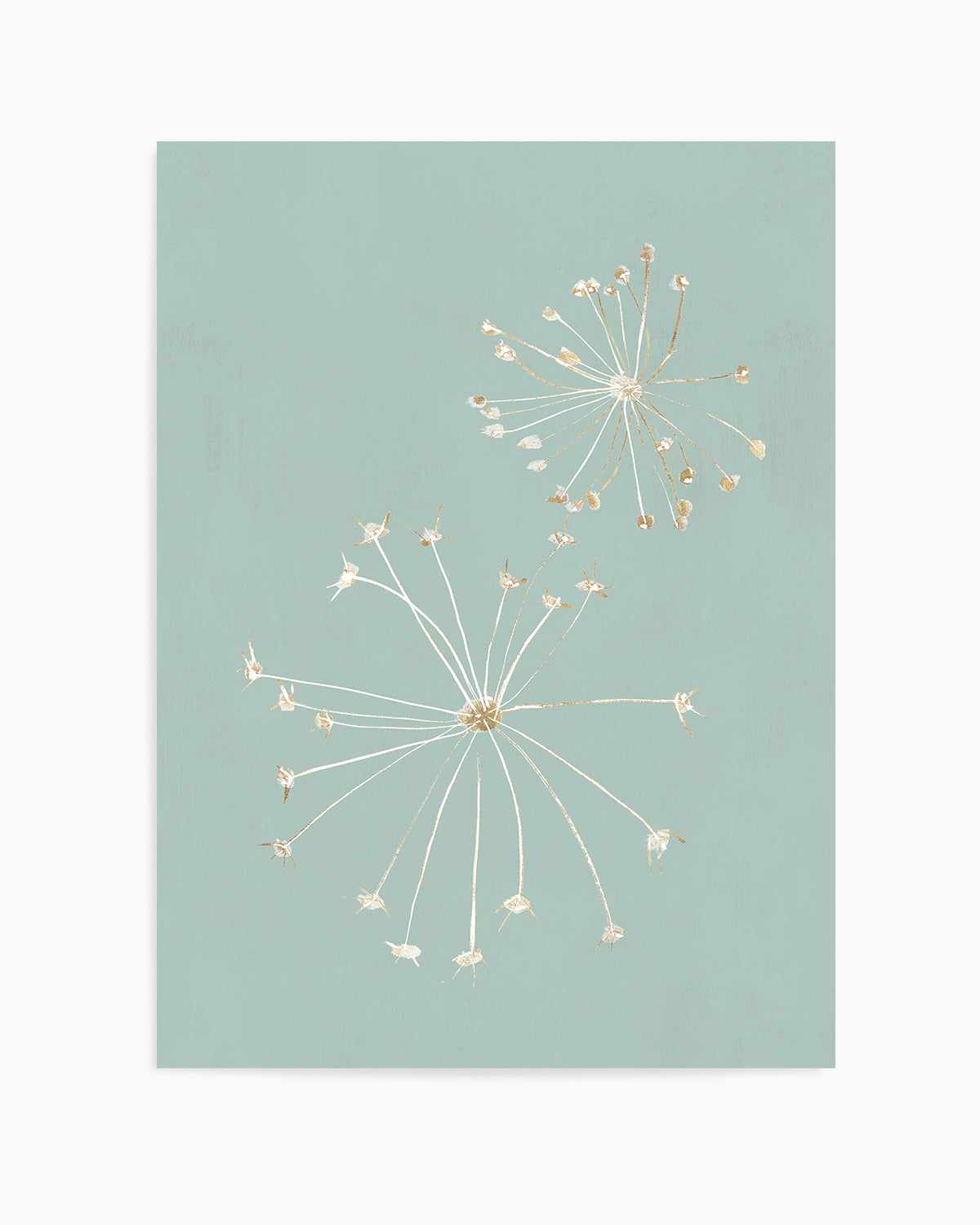 Daylight Dandelions Art Print