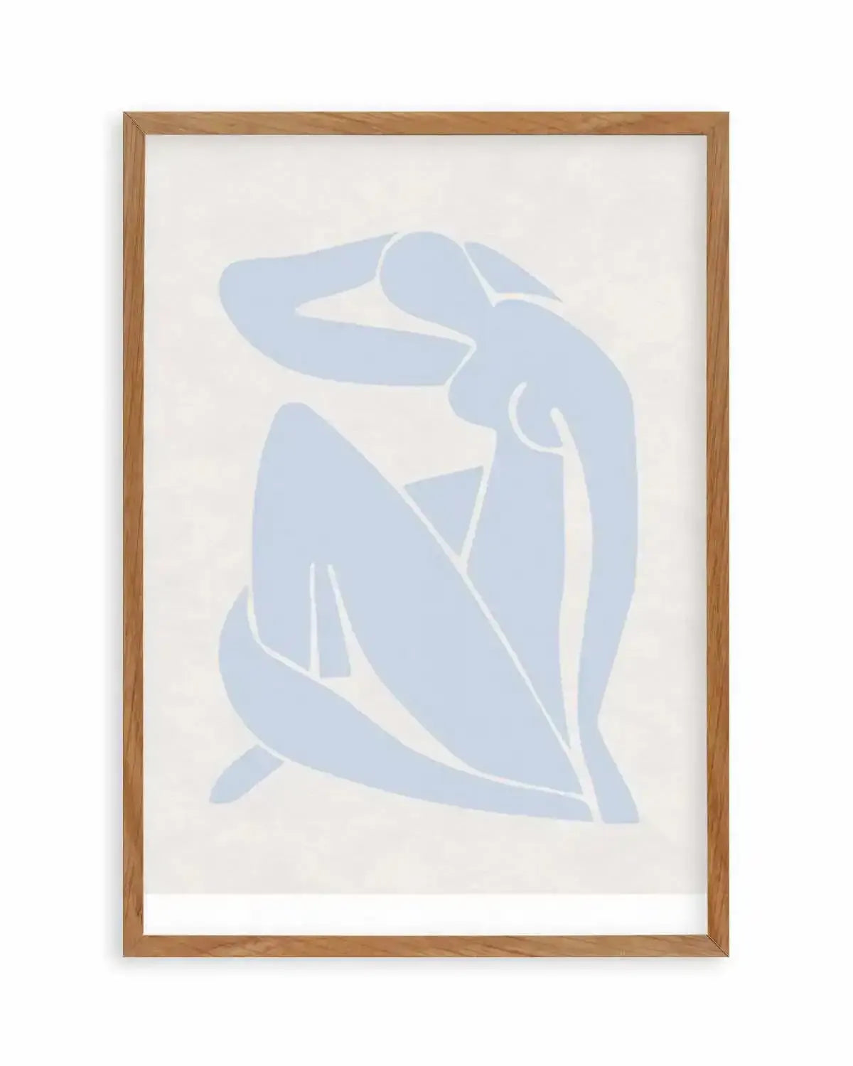 Decoupes Femme | Blue Art Print from Olive et Oriel where you can shop wallpaper and artworks online