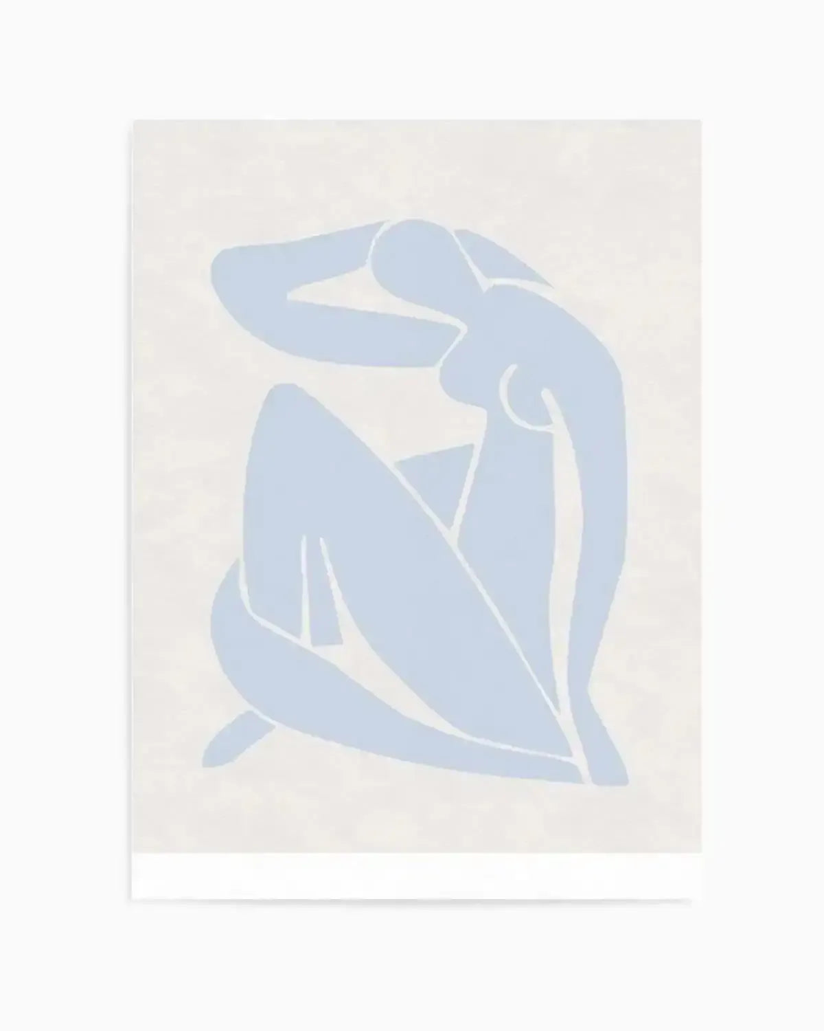 Decoupes Femme | Blue Art Print from Olive et Oriel where you can shop wallpaper and artworks online