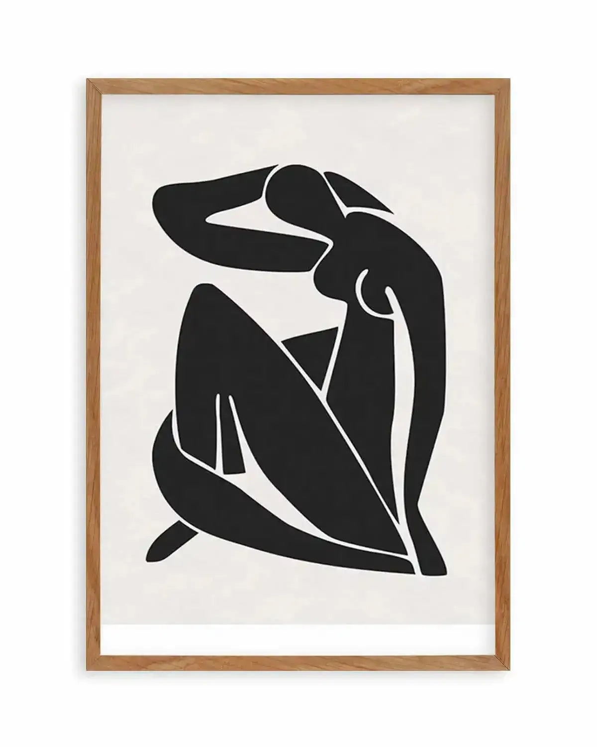 Decoupes Femme | Charcoal Art Print from Olive et Oriel where you can shop wallpaper and artworks online