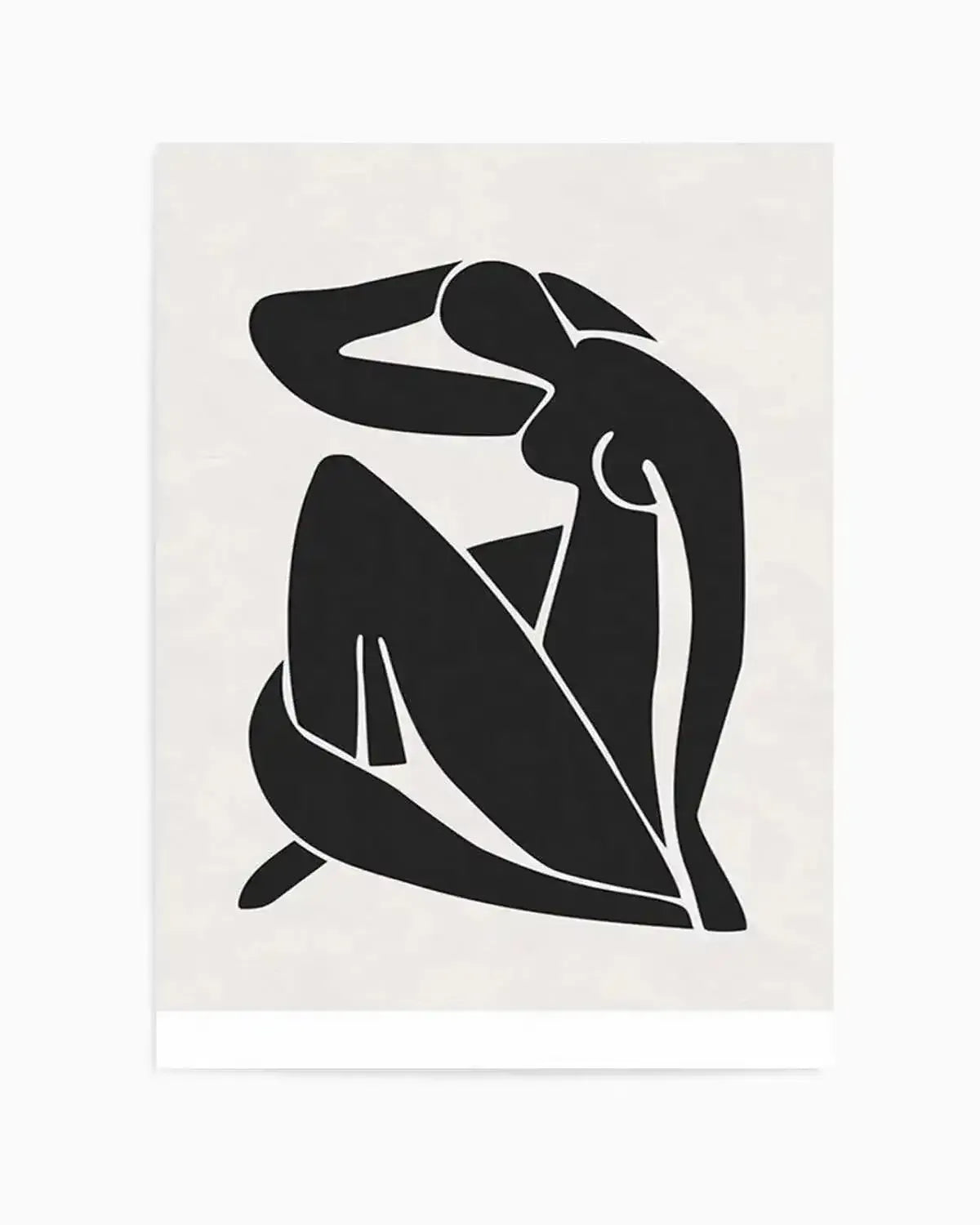 Decoupes Femme | Charcoal Art Print from Olive et Oriel where you can shop wallpaper and artworks online