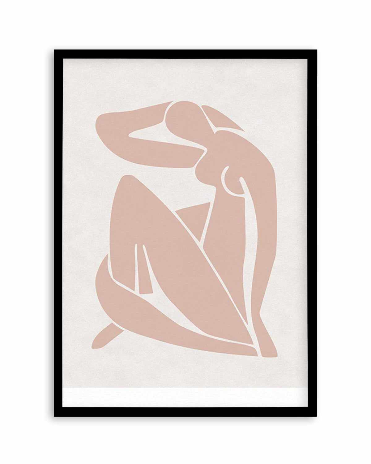 Decoupes Femme | Neutral Art Print