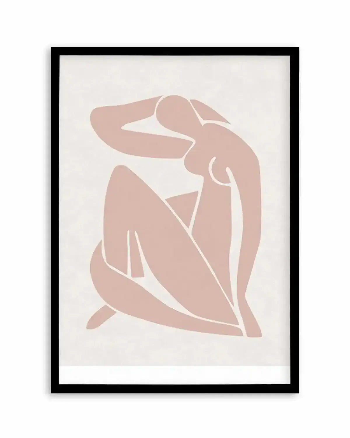 Decoupes Femme | Neutral Art Print from Olive et Oriel where you can shop wallpaper and artworks online