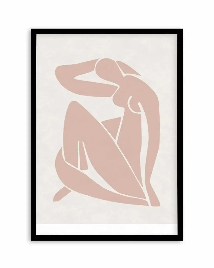 Decoupes Femme | Neutral Art Print from Olive et Oriel where you can shop wallpaper and artworks online