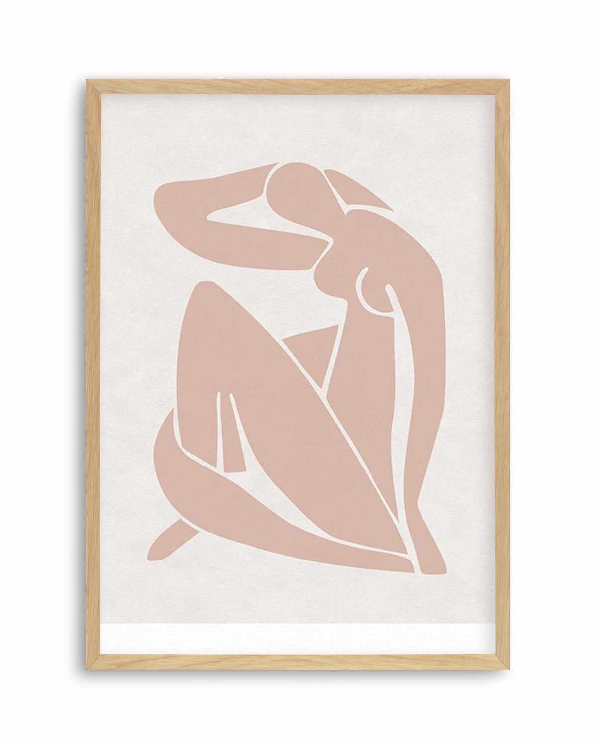 Decoupes Femme | Neutral Art Print