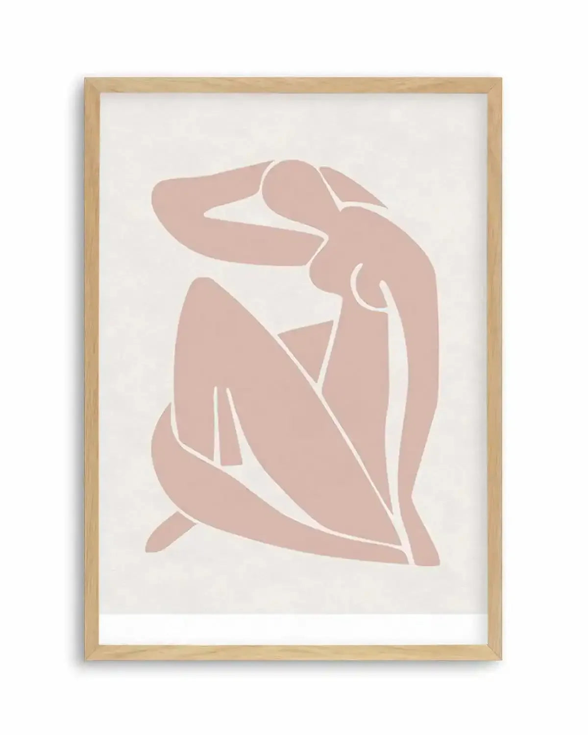 Decoupes Femme | Neutral Art Print from Olive et Oriel where you can shop wallpaper and artworks online
