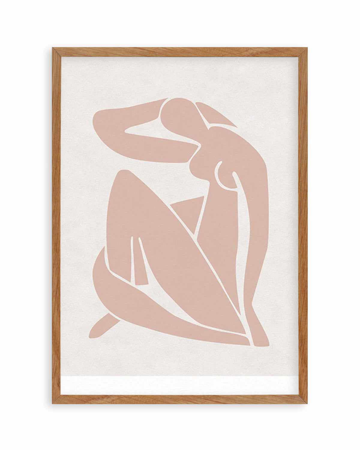 Decoupes Femme | Neutral Art Print