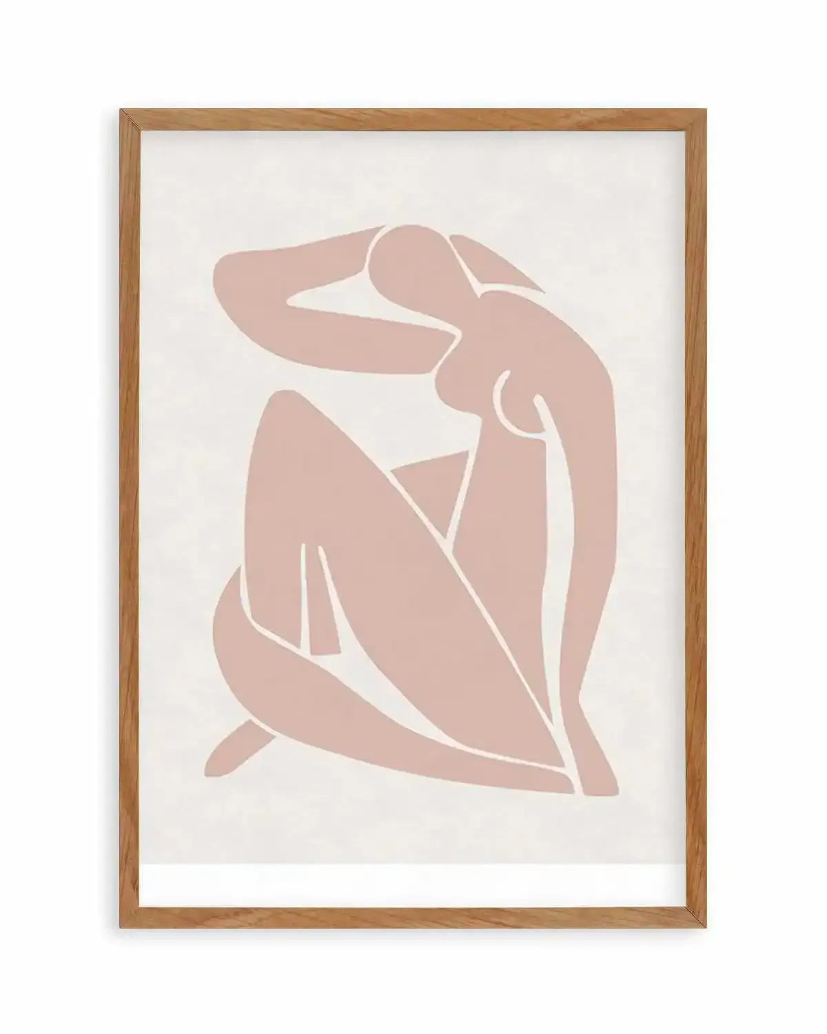 Decoupes Femme | Neutral Art Print from Olive et Oriel where you can shop wallpaper and artworks online