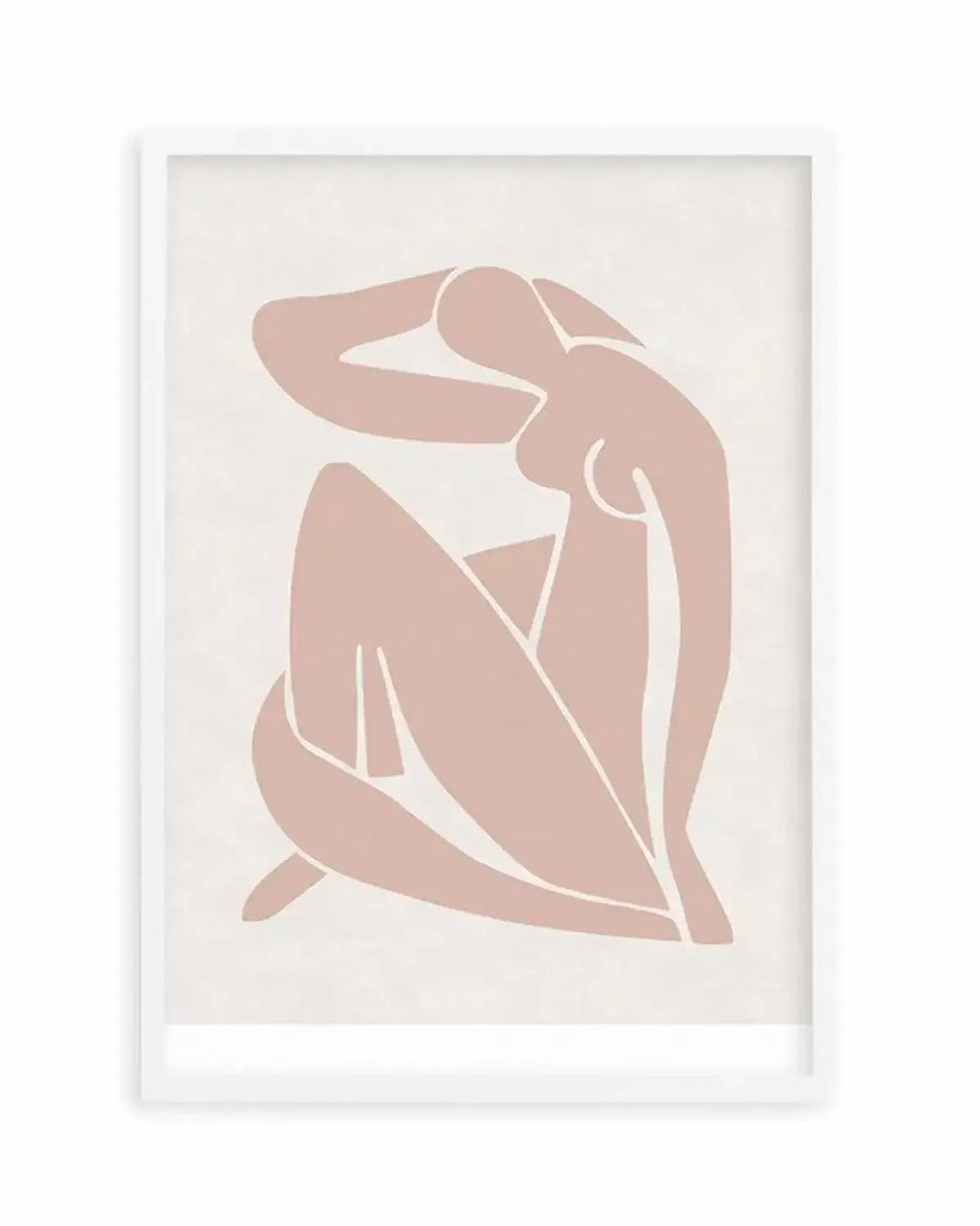 Decoupes Femme | Neutral Art Print from Olive et Oriel where you can shop wallpaper and artworks online