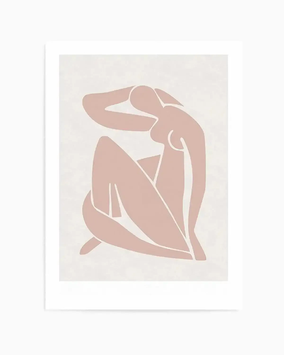 Decoupes Femme | Neutral Art Print from Olive et Oriel where you can shop wallpaper and artworks online
