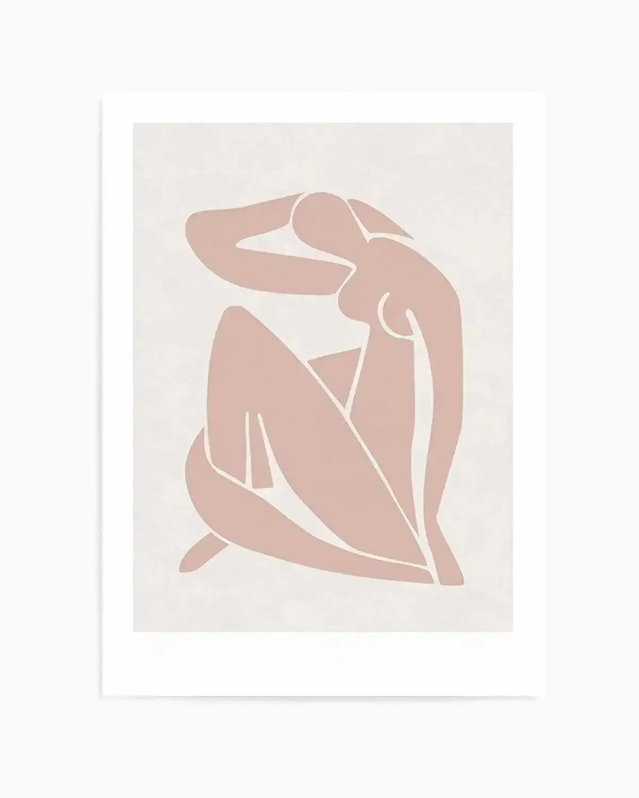 Decoupes Femme | Neutral Art Print from Olive et Oriel where you can shop wallpaper and artworks online