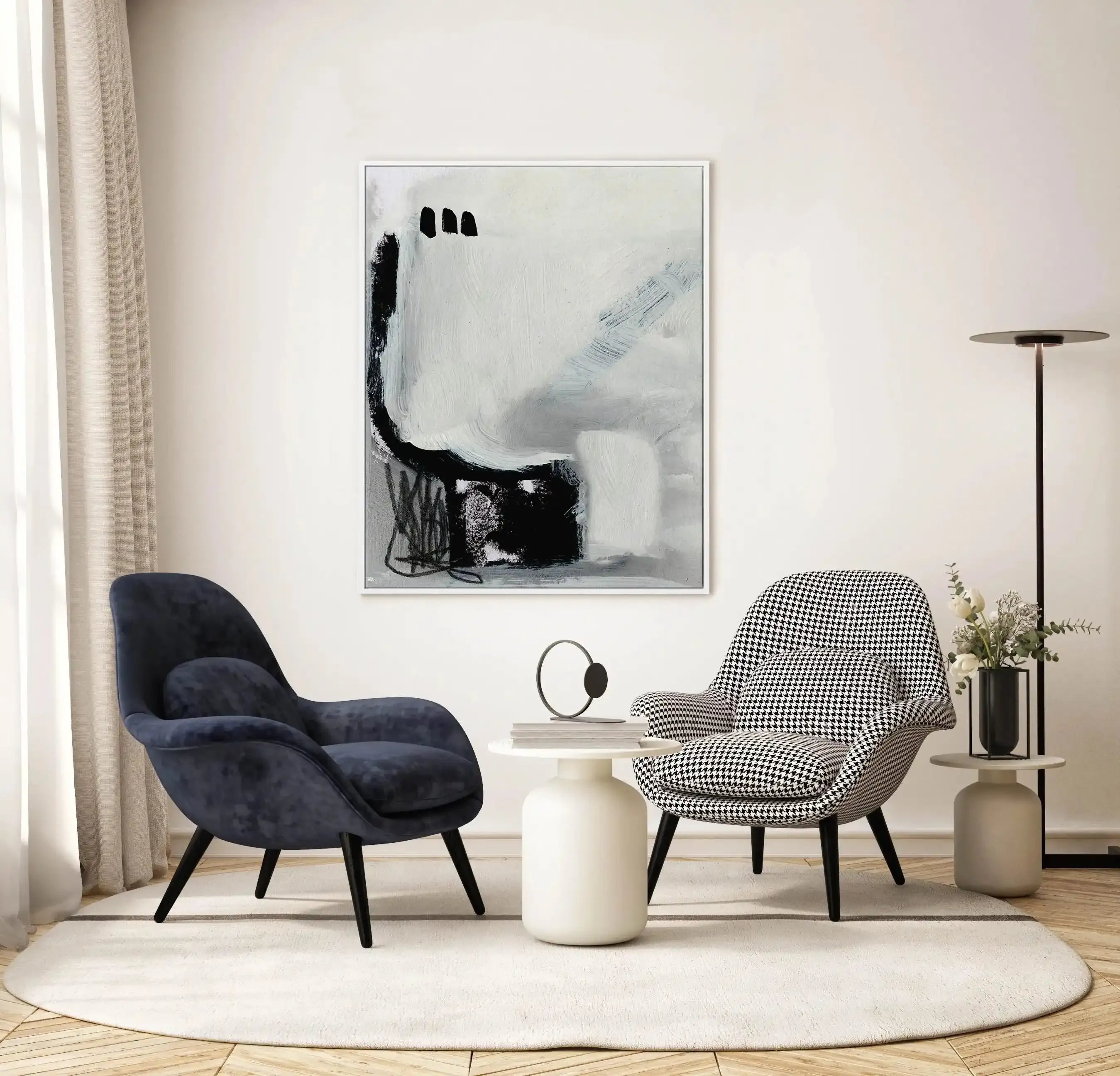 Decoy I by Dan Hobday | Framed Canvas-CANVAS-You can shop wall art online with Olive et Oriel for everything from abstract art to fun kids wall art. Our beautiful modern art prints and canvas art are available from large canvas prints to wall art paintings and our proudly Australian artwork collection offers only the highest quality framed large wall art and canvas art Australia - You can buy fashion photography prints or Hampton print posters and paintings on canvas from Olive et Oriel and have