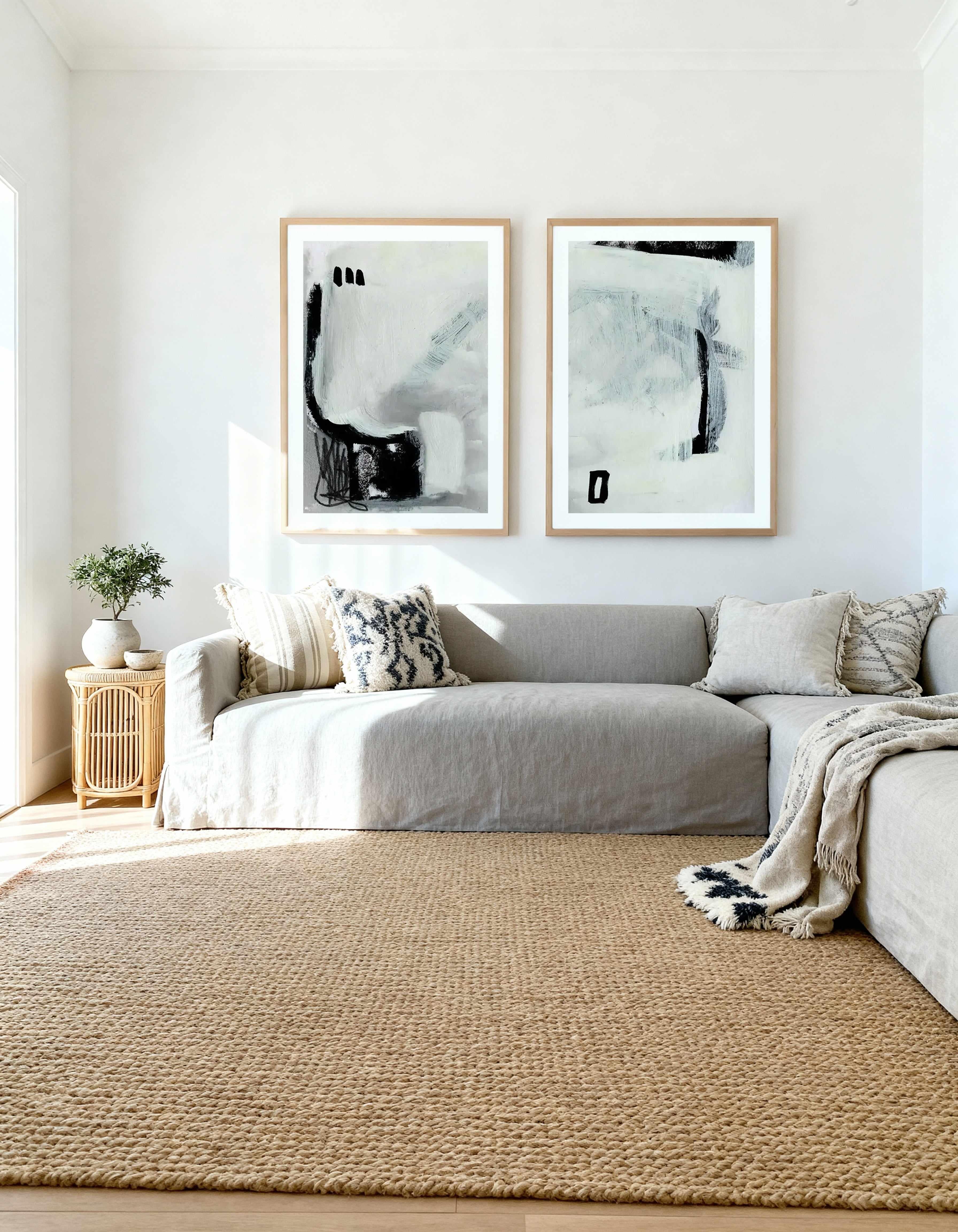 Decoy I & II Art Print Set of 2 | Matching Wall Art