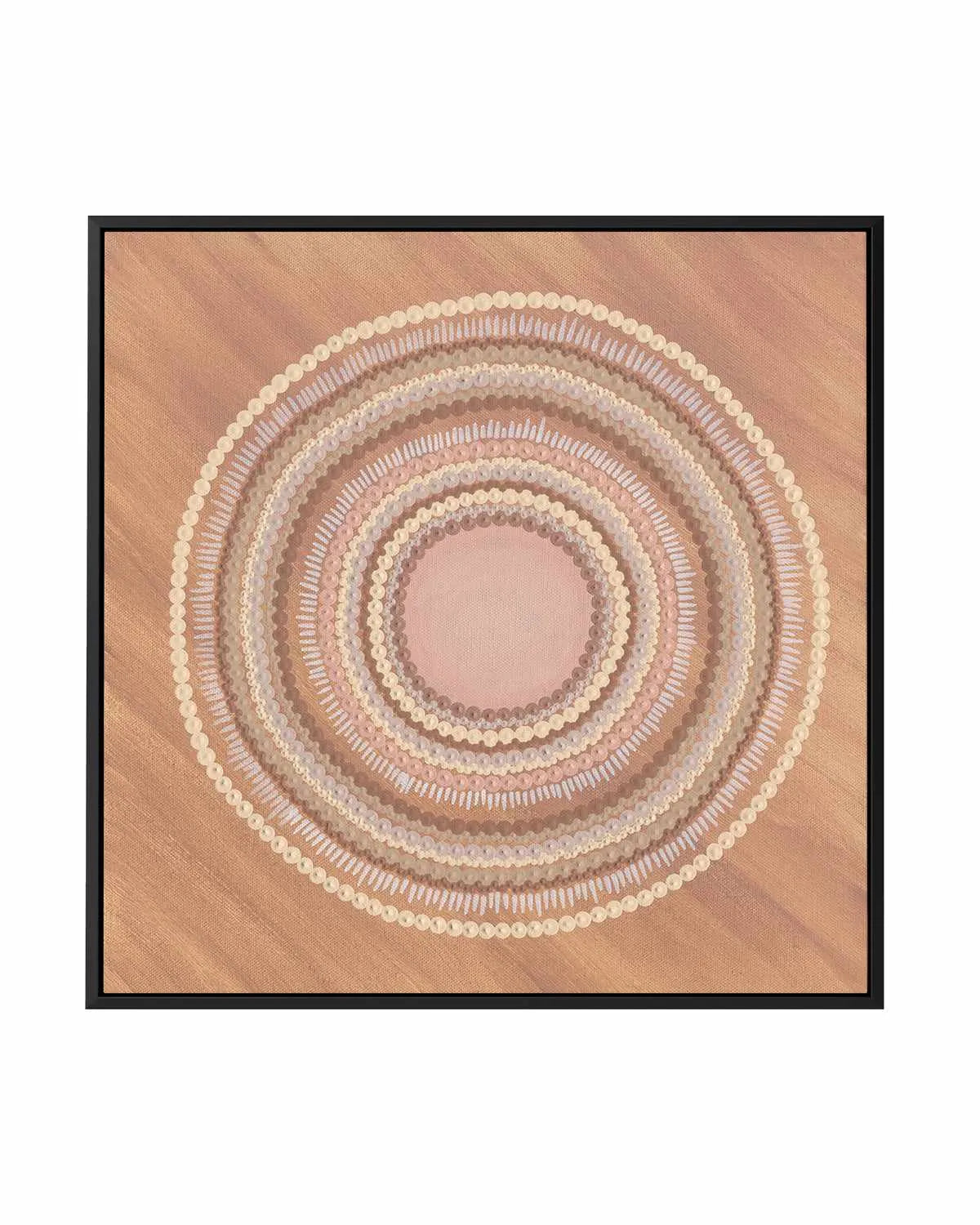 Deep Connection by Karissa Undy | Framed Canvas Art Print from Olive et Oriel where you can shop wallpaper and artworks online