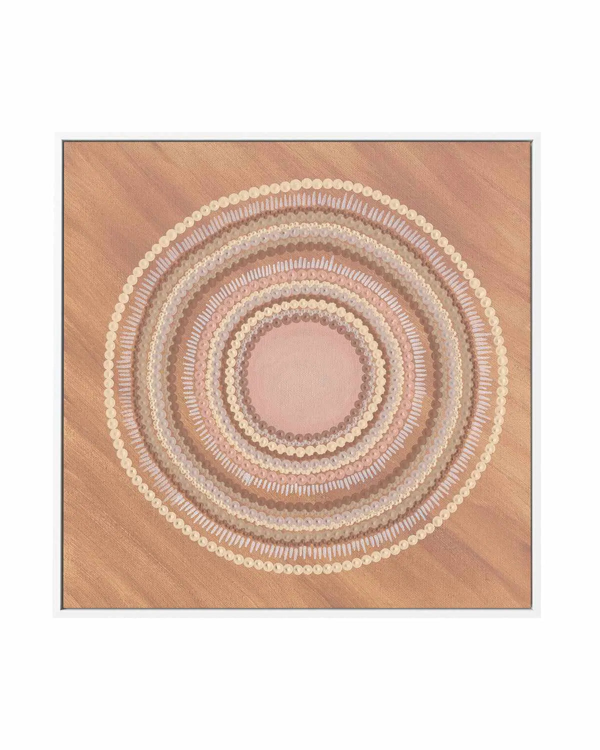 Deep Connection by Karissa Undy | Framed Canvas Art Print from Olive et Oriel where you can shop wallpaper and artworks online