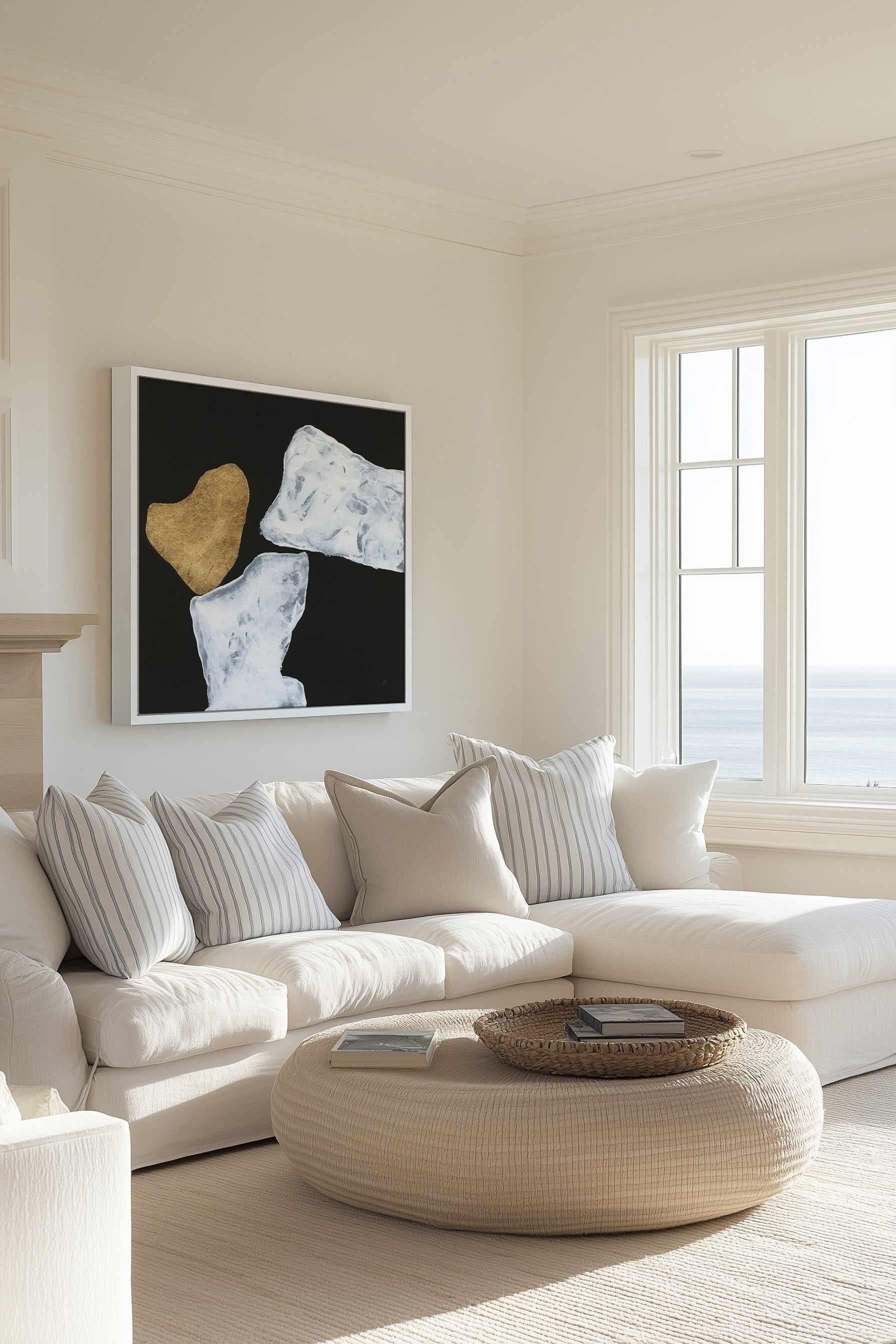 Delicate Balance III | Framed Canvas Art Print from Olive et Oriel where you can shop wallpaper and artworks online