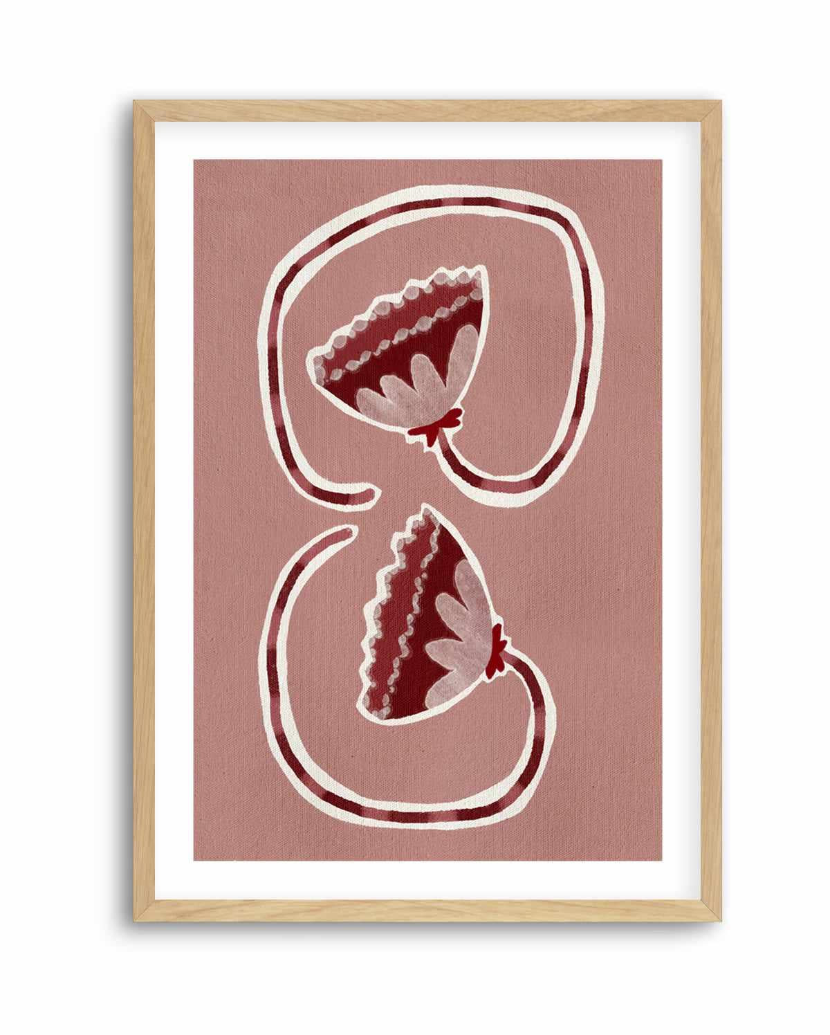 Delicate Bloom 16 by Shatha Al Dafai | Art Print from Olive et Oriel where you can shop wallpaper and artworks online