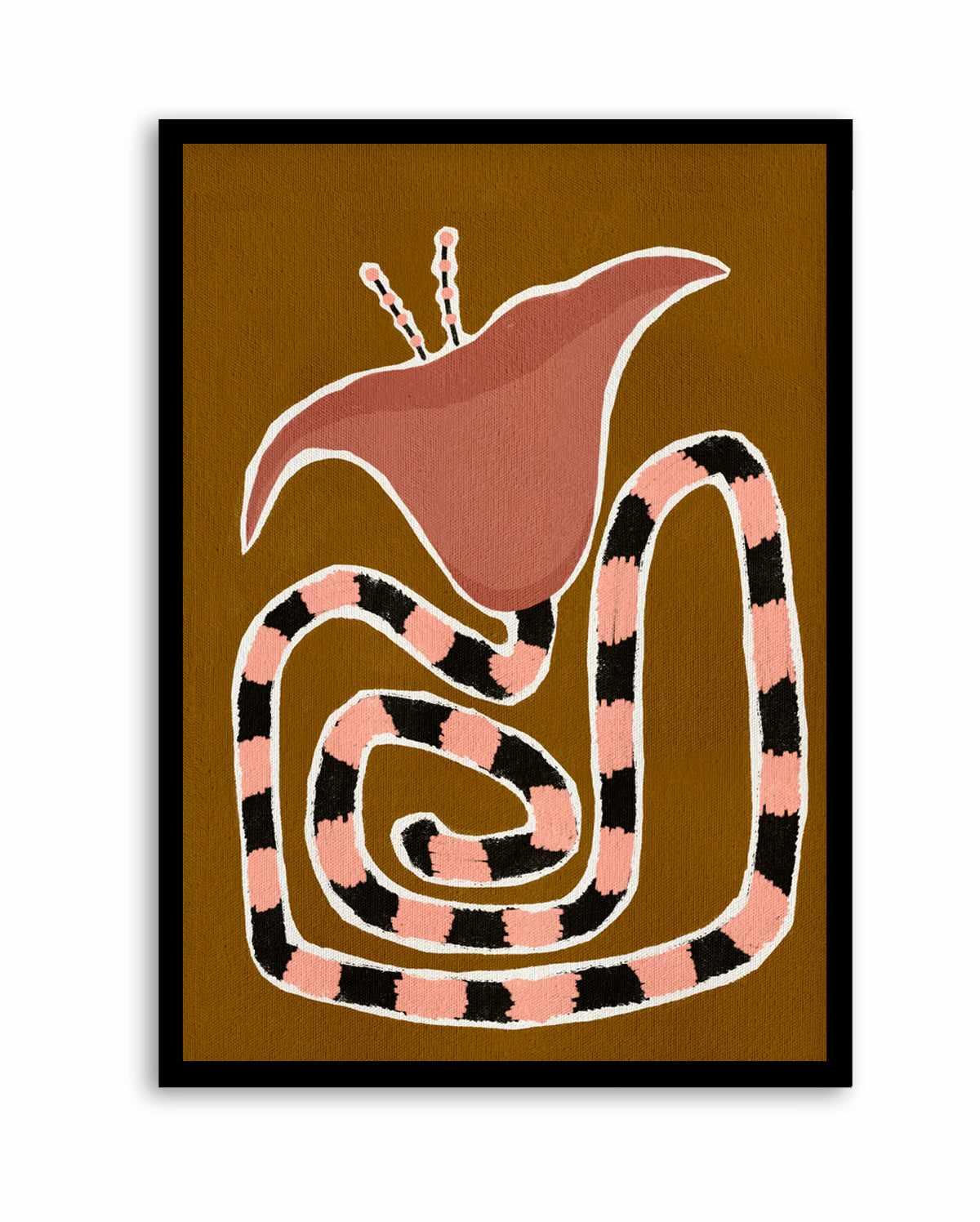 Delicate Bloom 7 by Shatha Al Dafai | Art Print from Olive et Oriel where you can shop wallpaper and artworks online