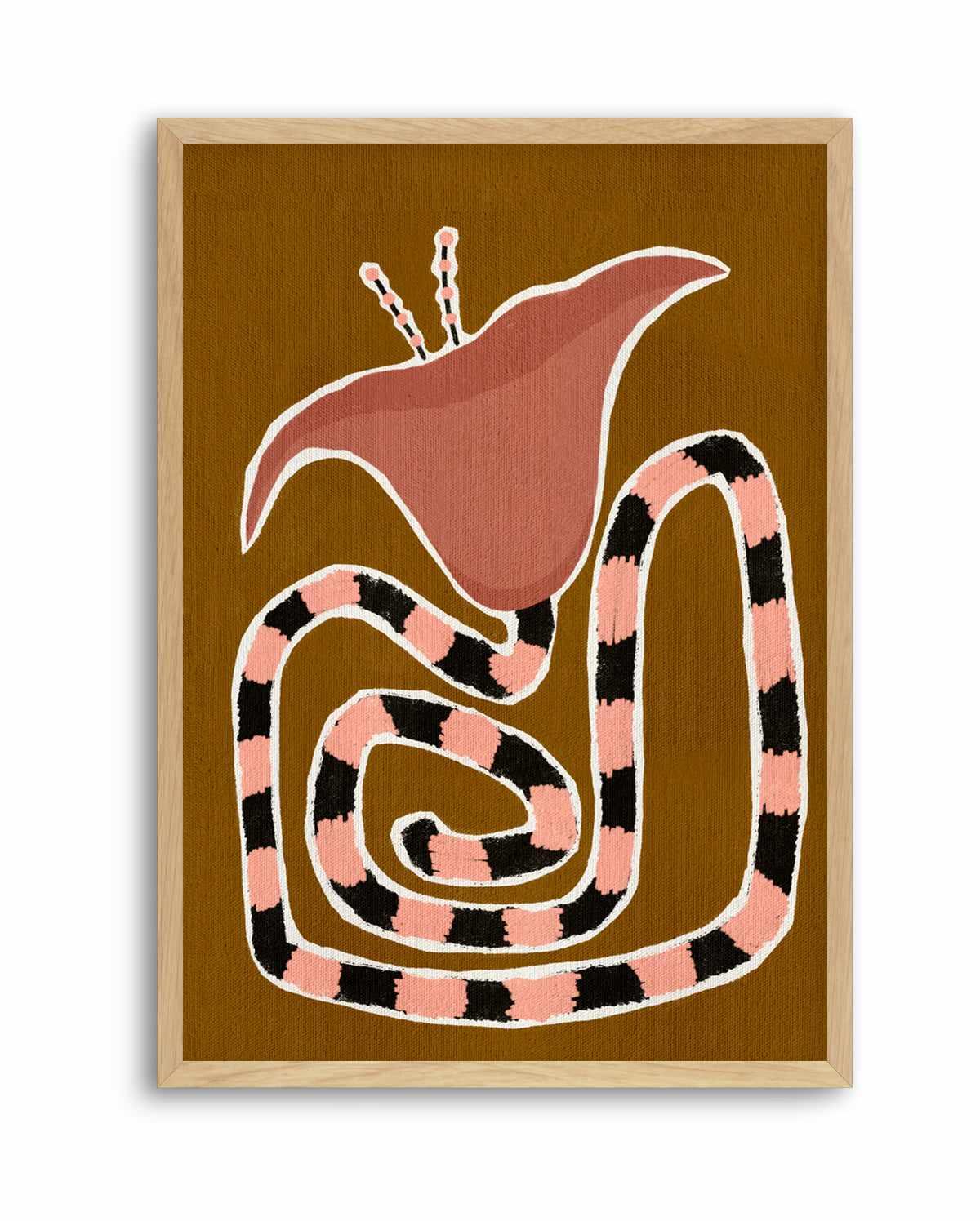 Delicate Bloom 7 by Shatha Al Dafai | Art Print from Olive et Oriel where you can shop wallpaper and artworks online