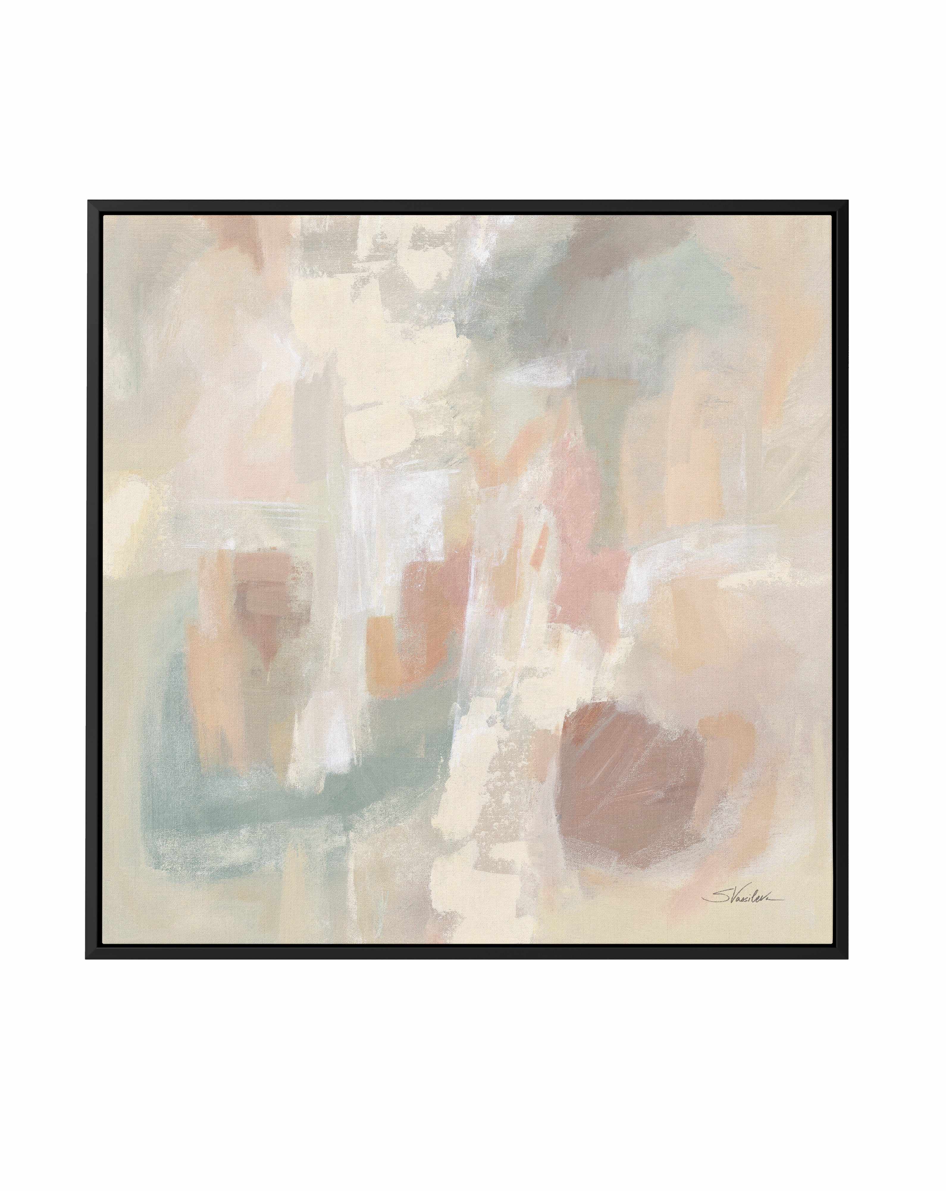 Delicate Light | Framed Canvas Art Print