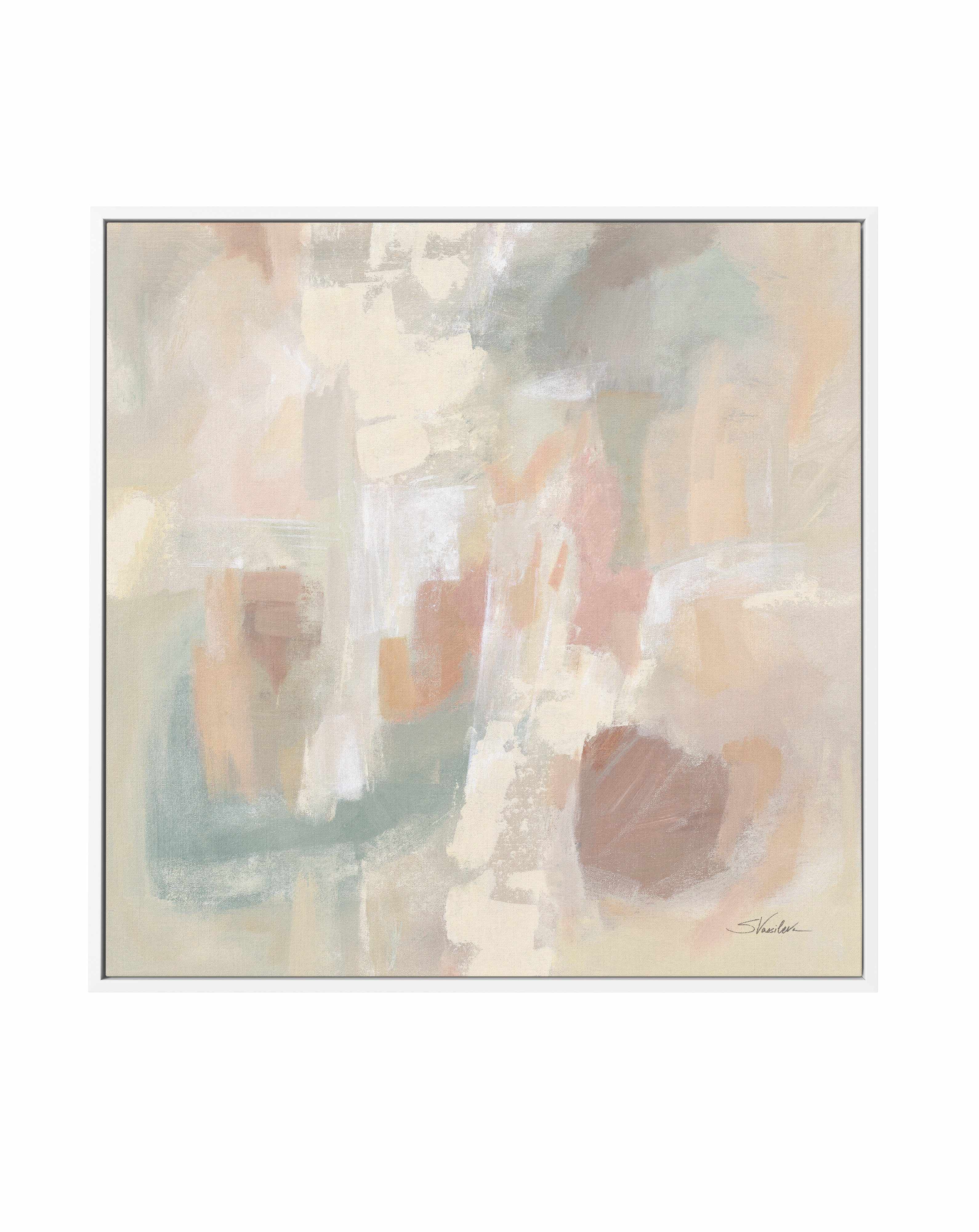 Delicate Light | Framed Canvas Art Print