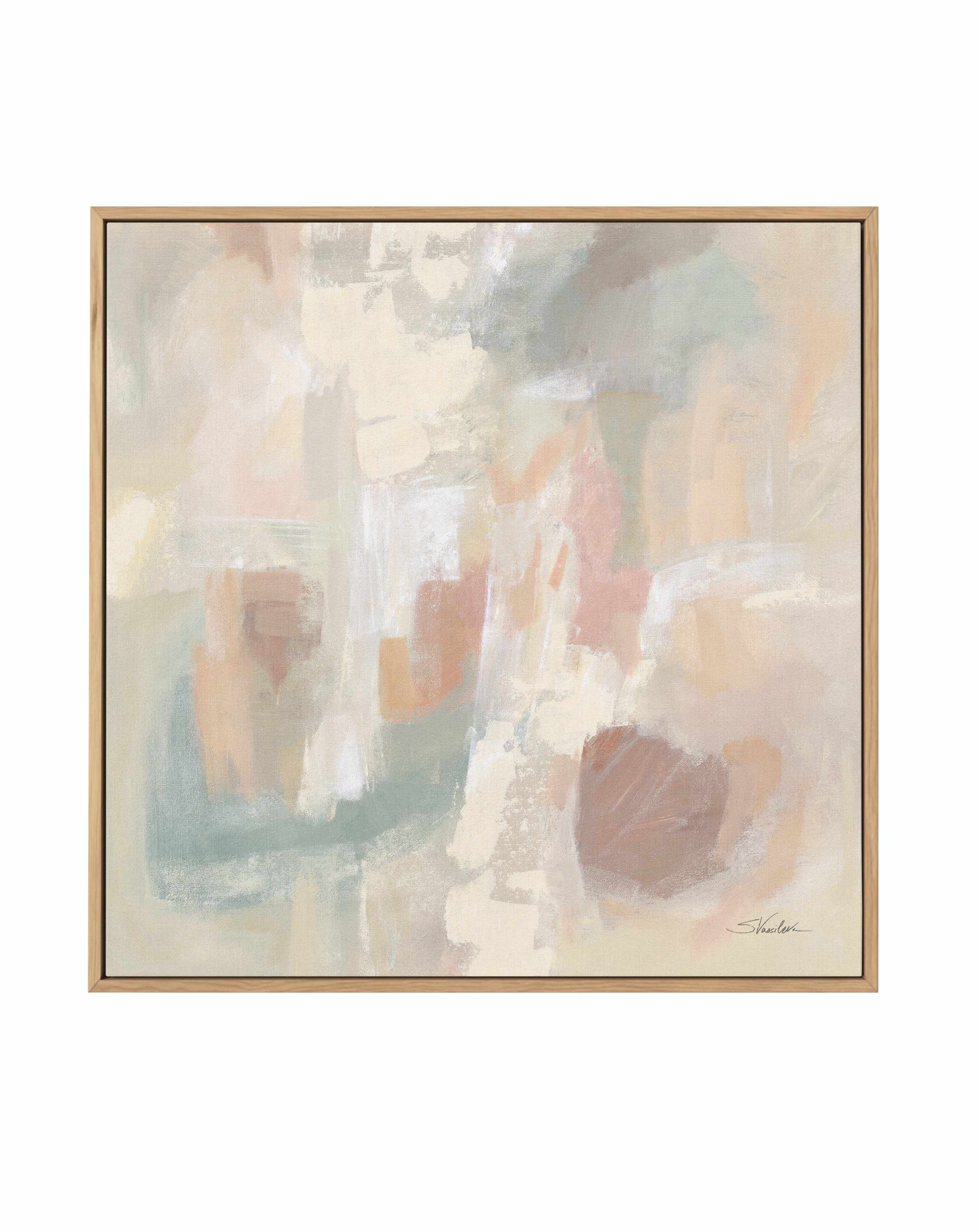 Delicate Light | Framed Canvas Art Print