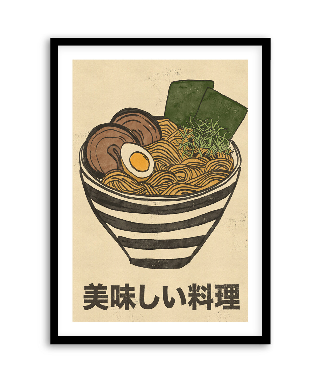 Delicious Japanese Cuisine by Nicholas | Art Print