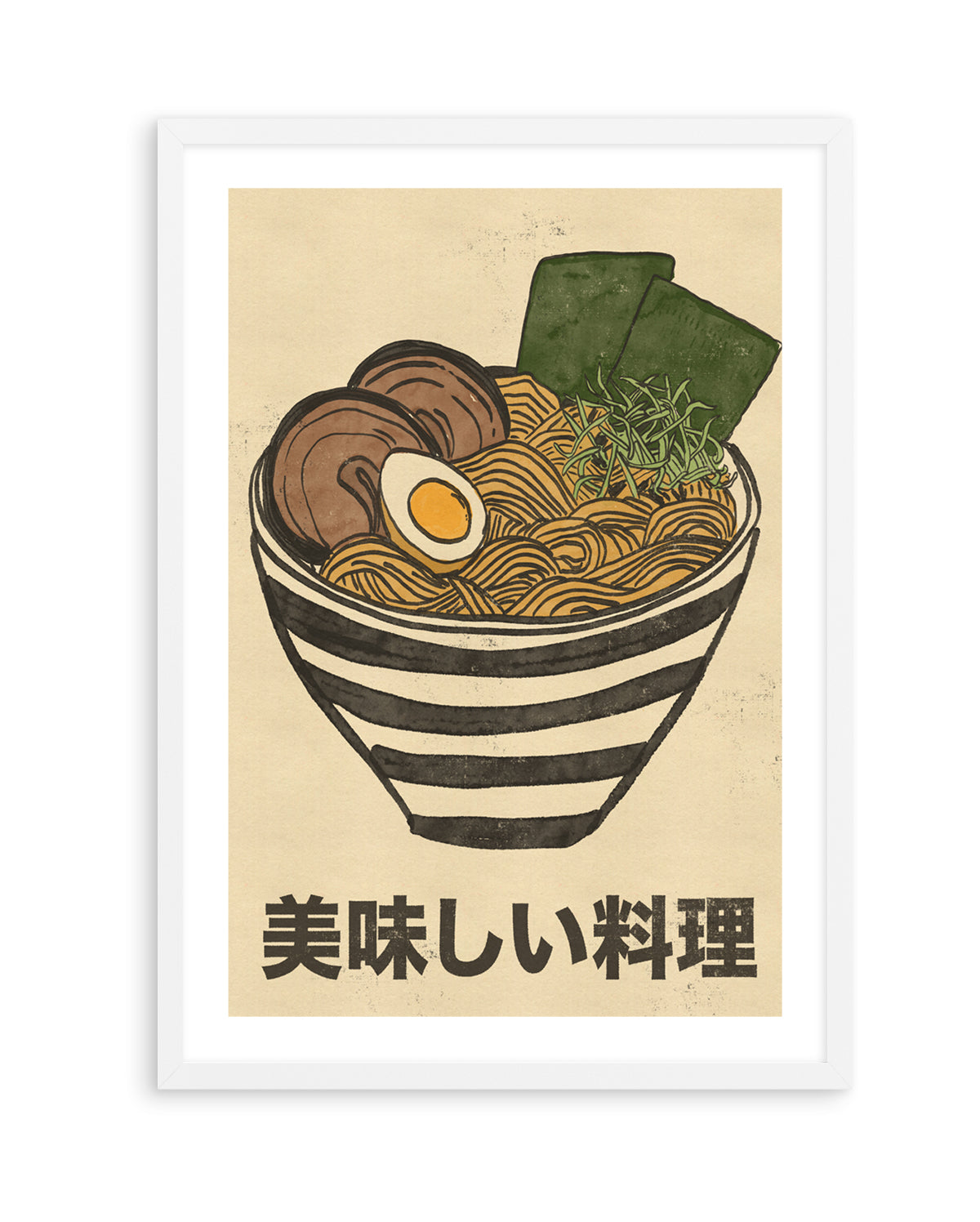 Delicious Japanese Cuisine by Nicholas | Art Print