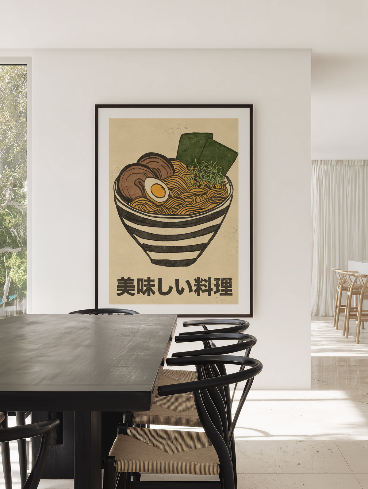 Delicious Japanese Cuisine by Nicholas | Art Print