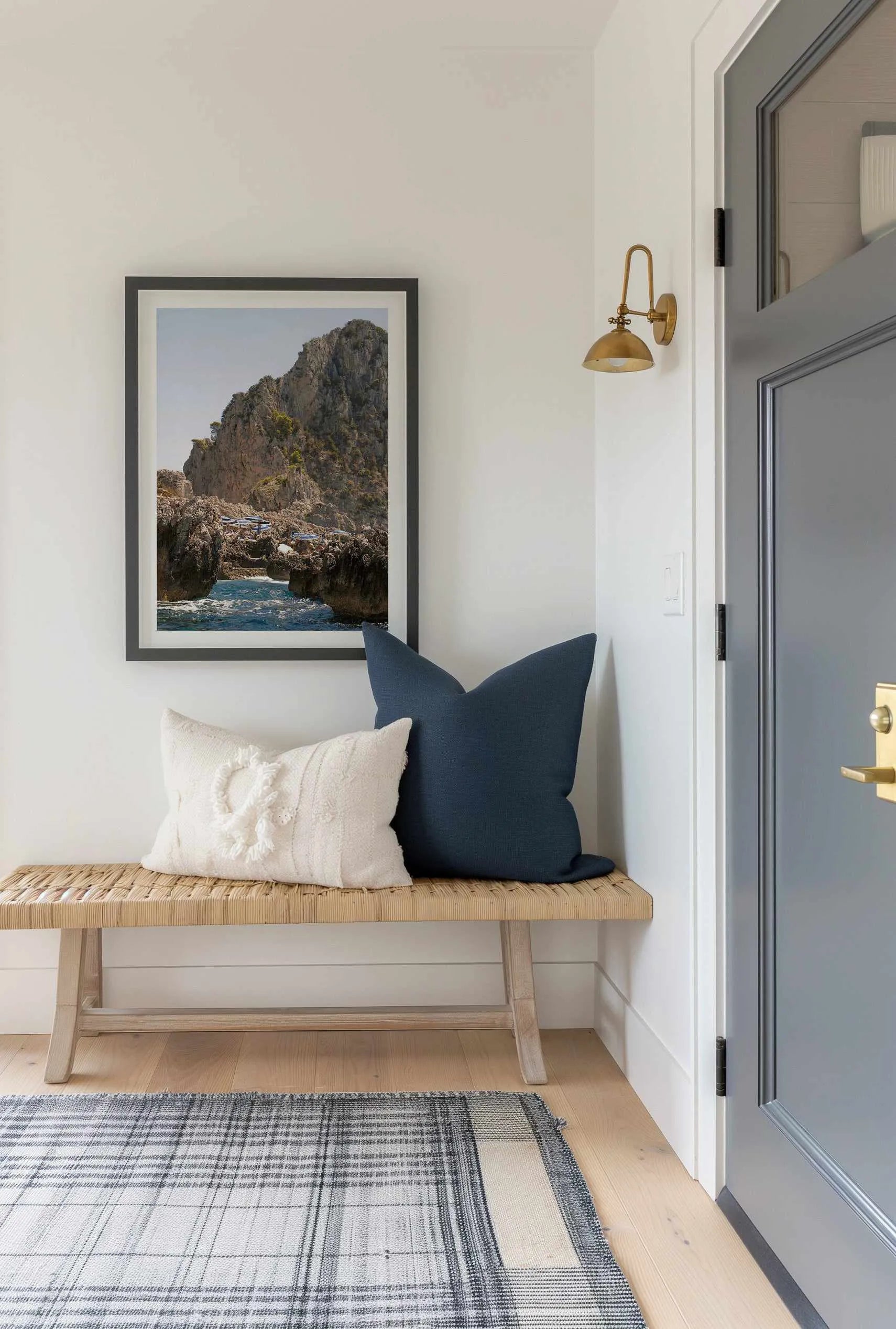 Departing Fontelina Capri Art Print from Olive et Oriel where you can shop wallpaper and artworks online