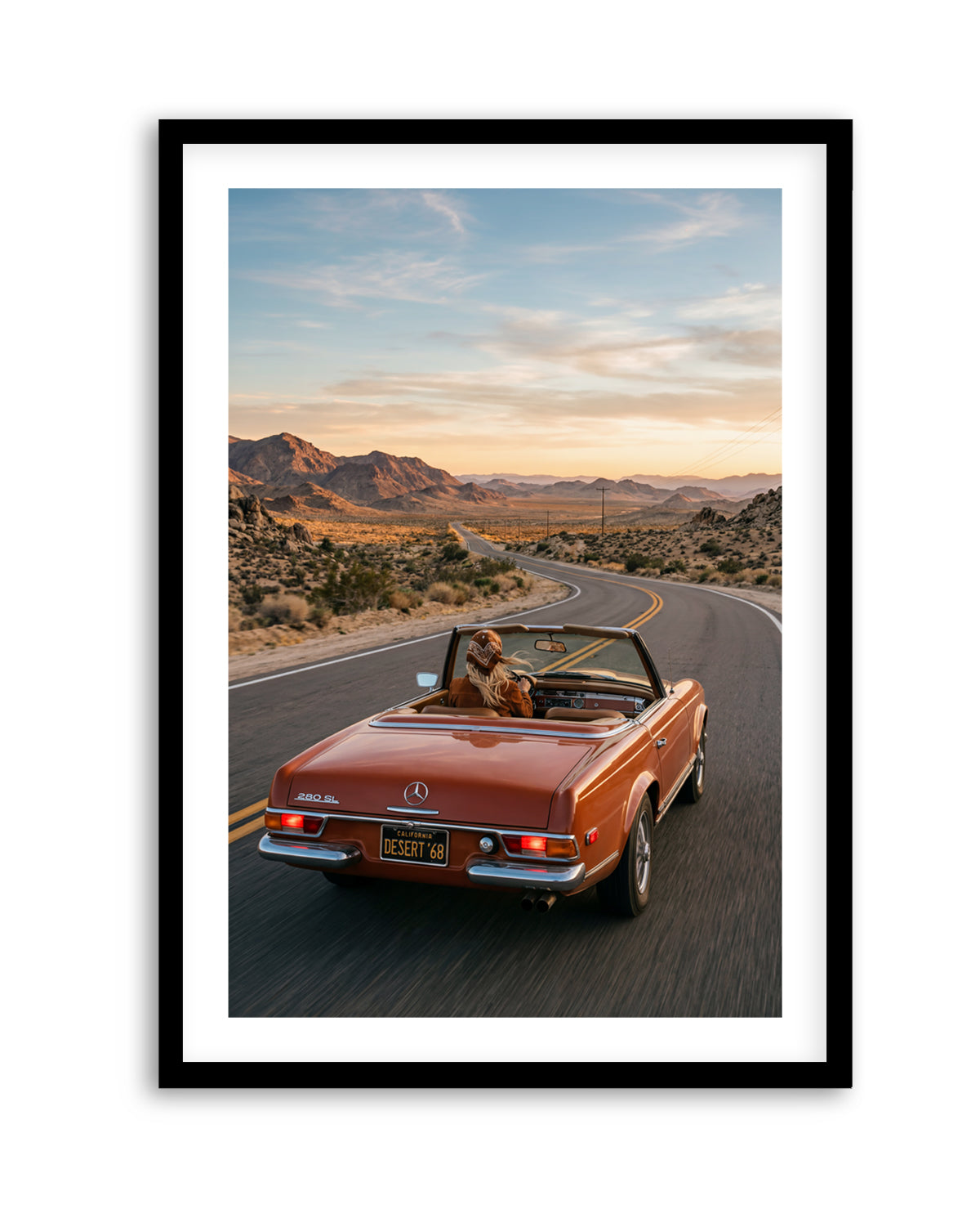 Desert Drive '68 I | Art Print