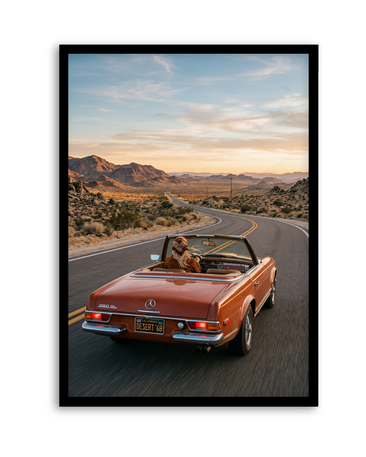 Desert Drive '68 I | Art Print