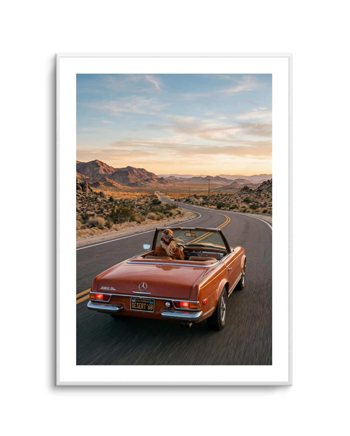 Desert Drive '68 I | Art Print