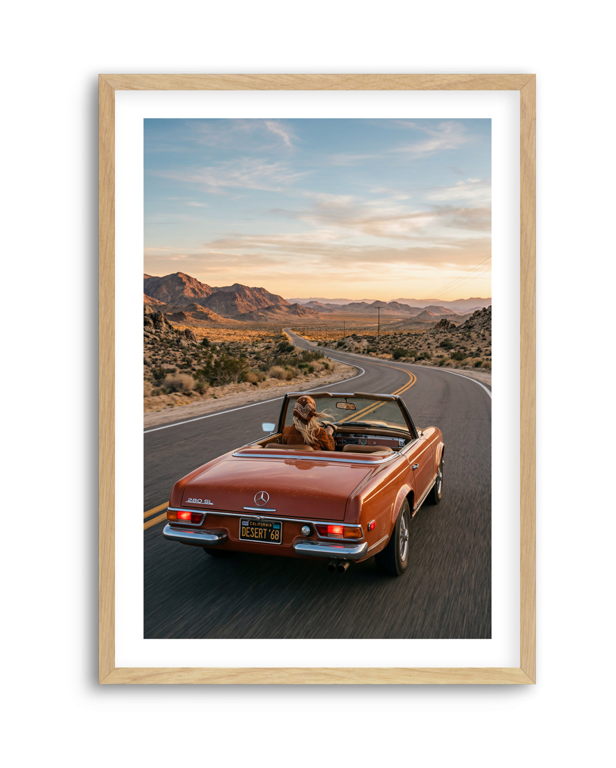Desert Drive '68 I | Art Print
