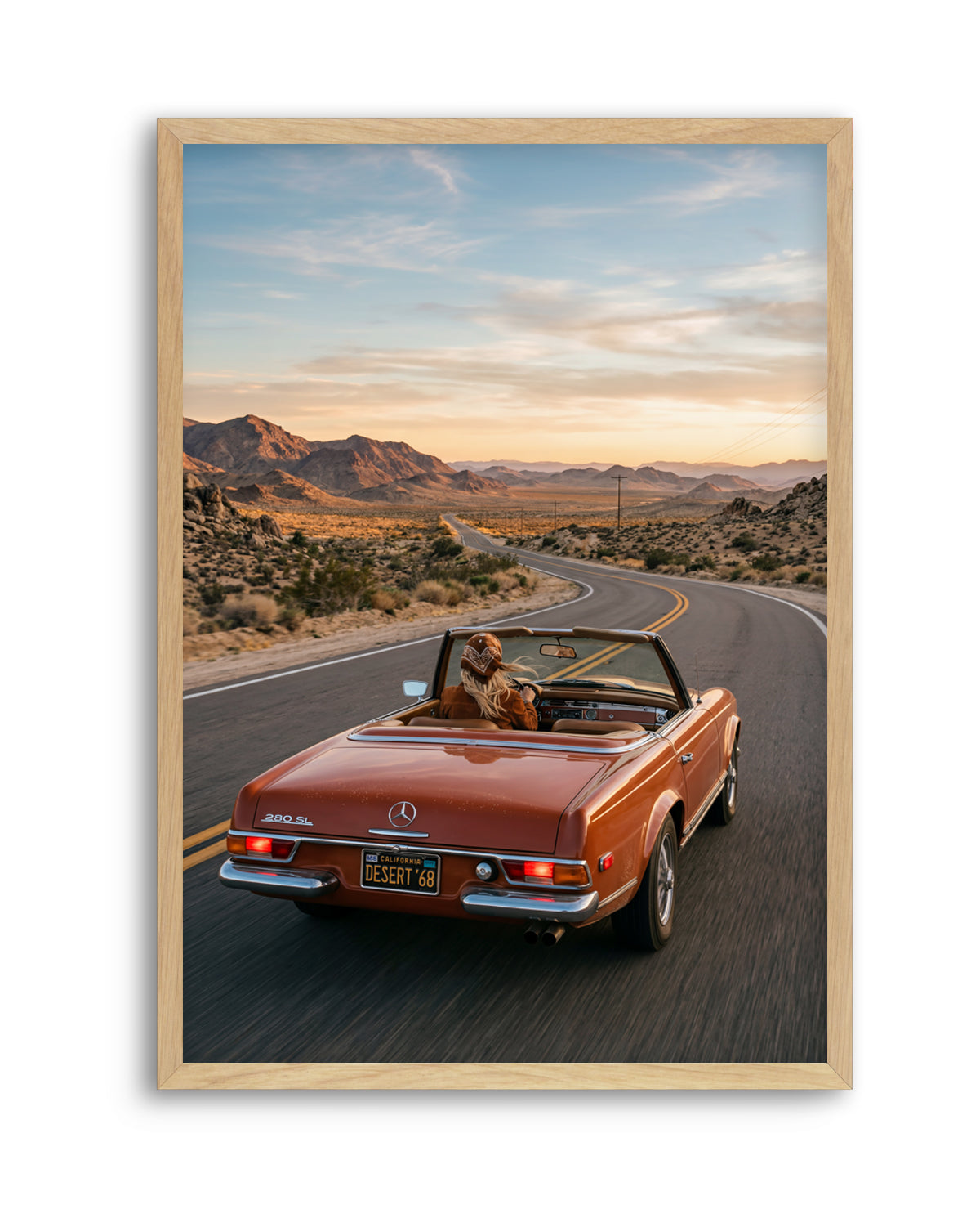 Desert Drive '68 I | Art Print