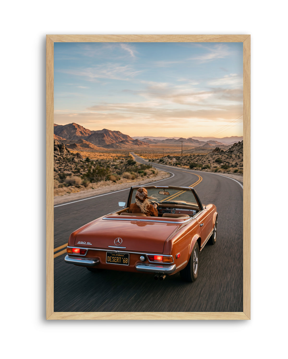 Desert Drive '68 I | Art Print