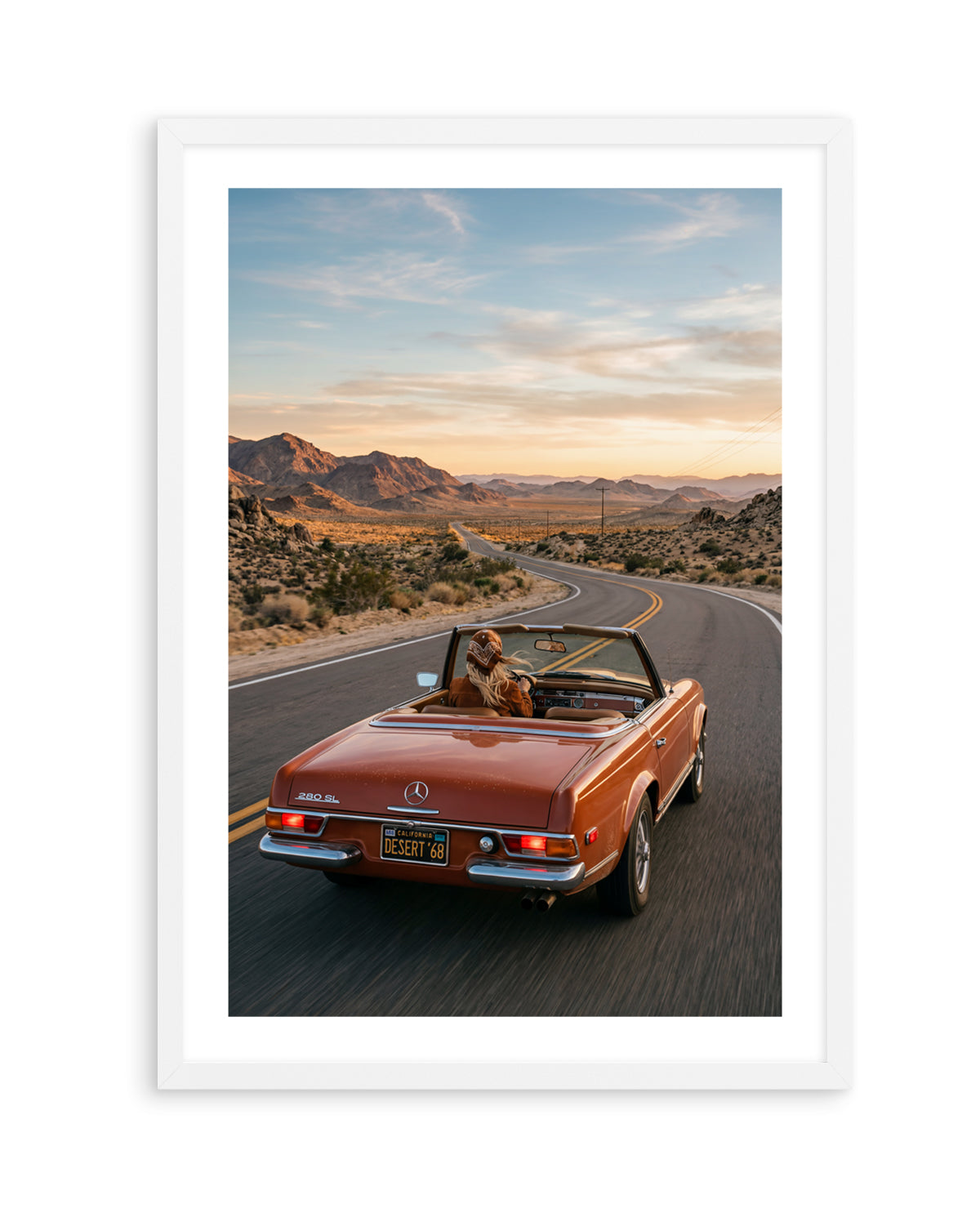 Desert Drive '68 I | Art Print