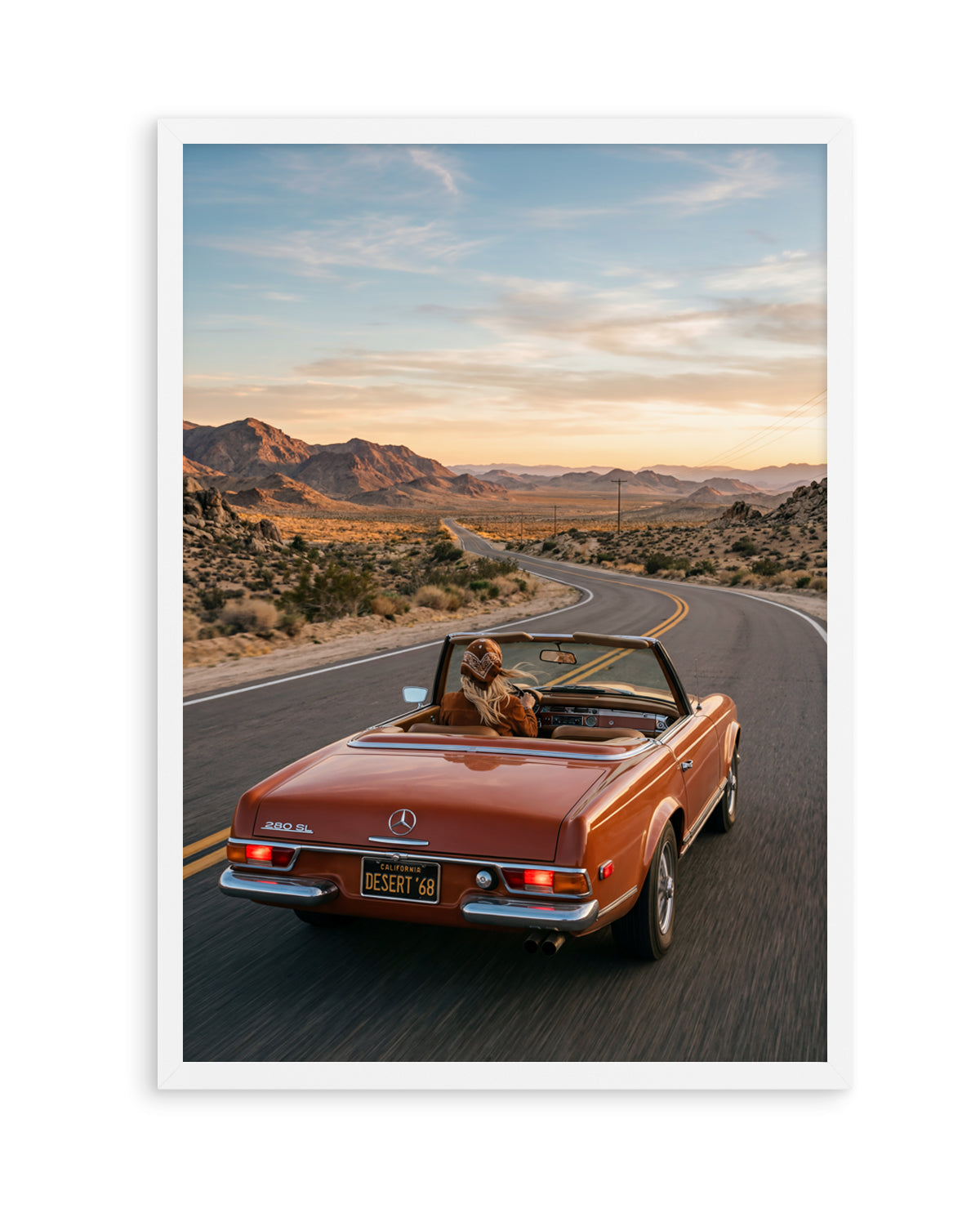 Desert Drive '68 I | Art Print