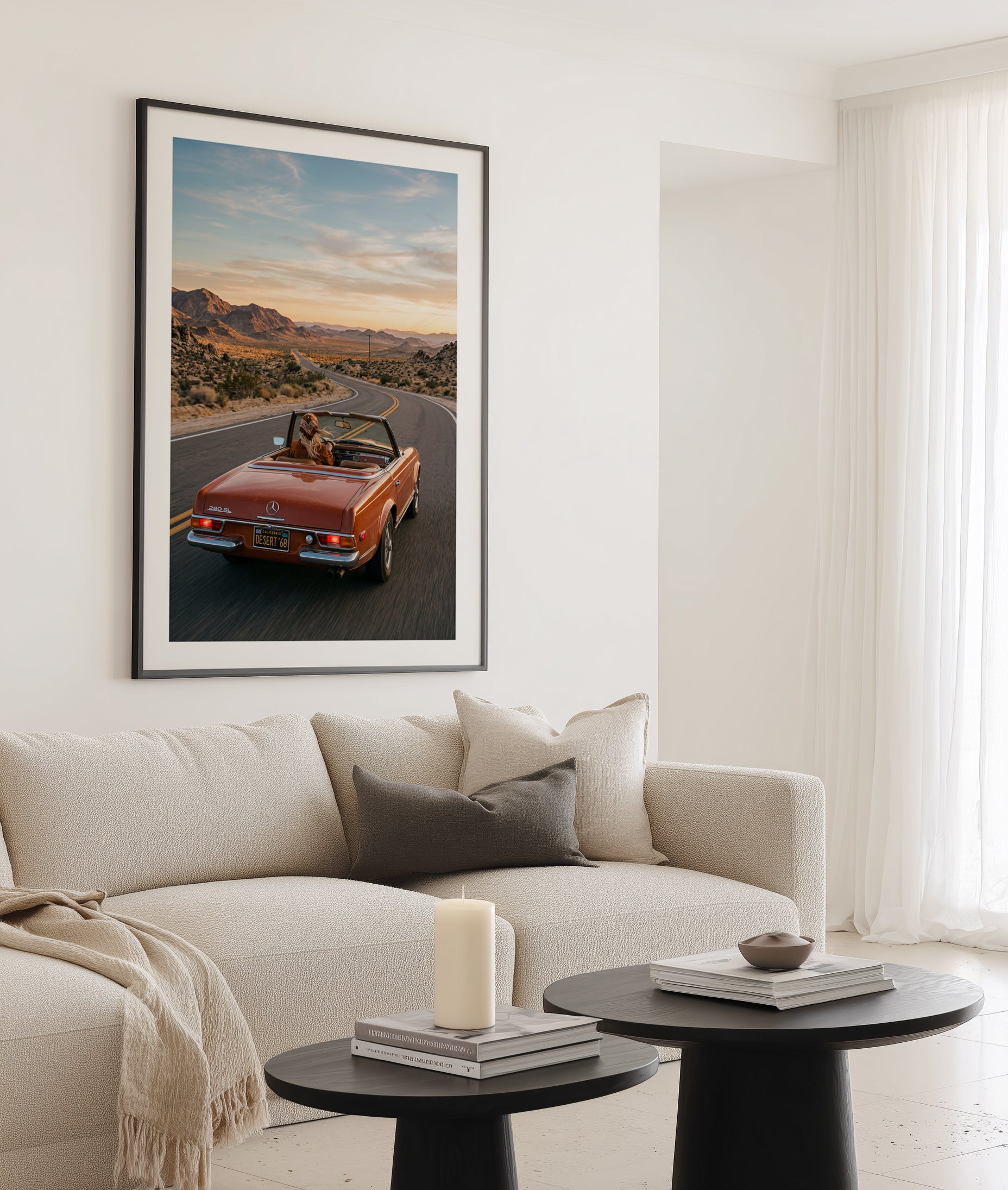 Desert Drive '68 I | Art Print