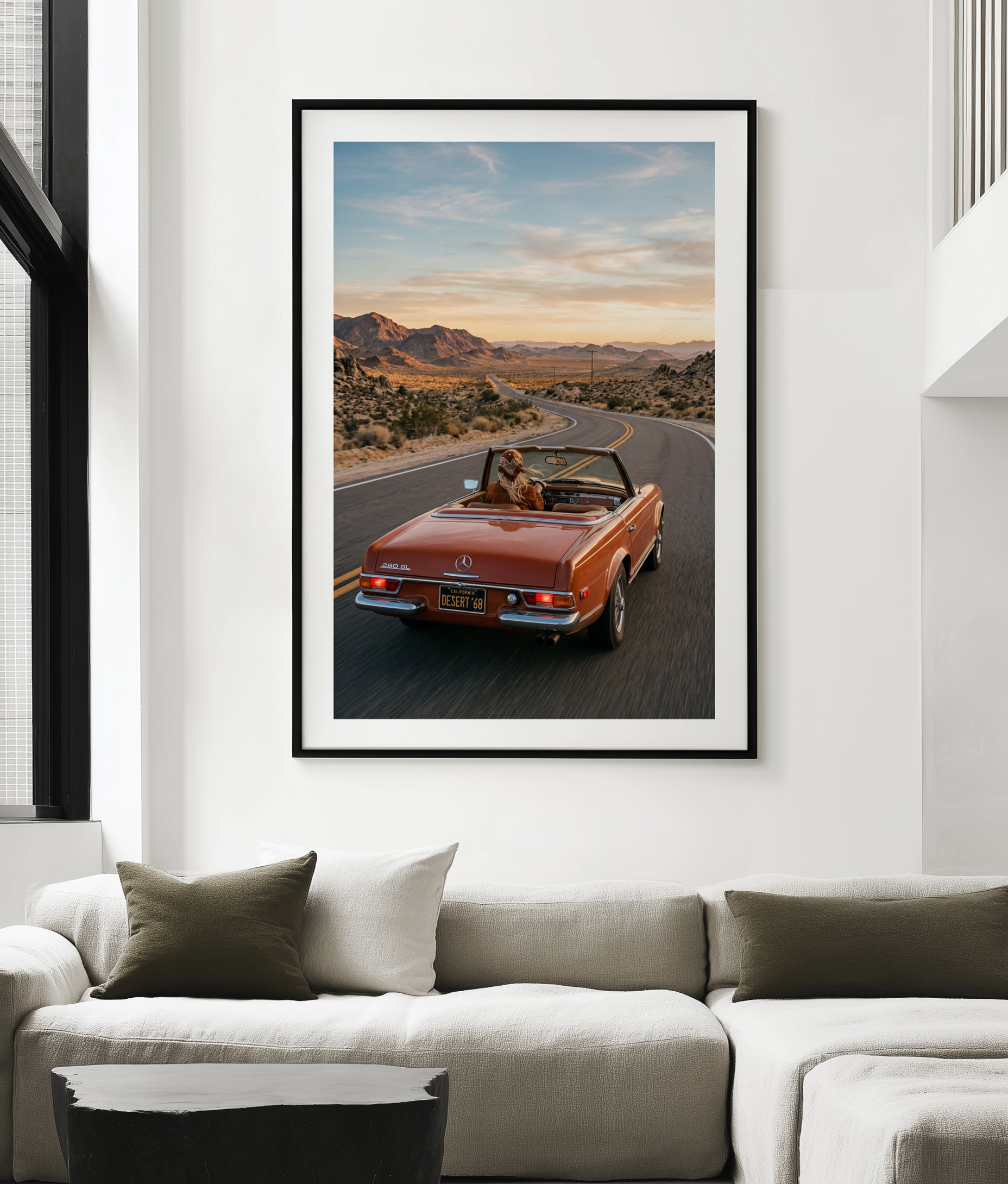 Desert Drive '68 I | Art Print