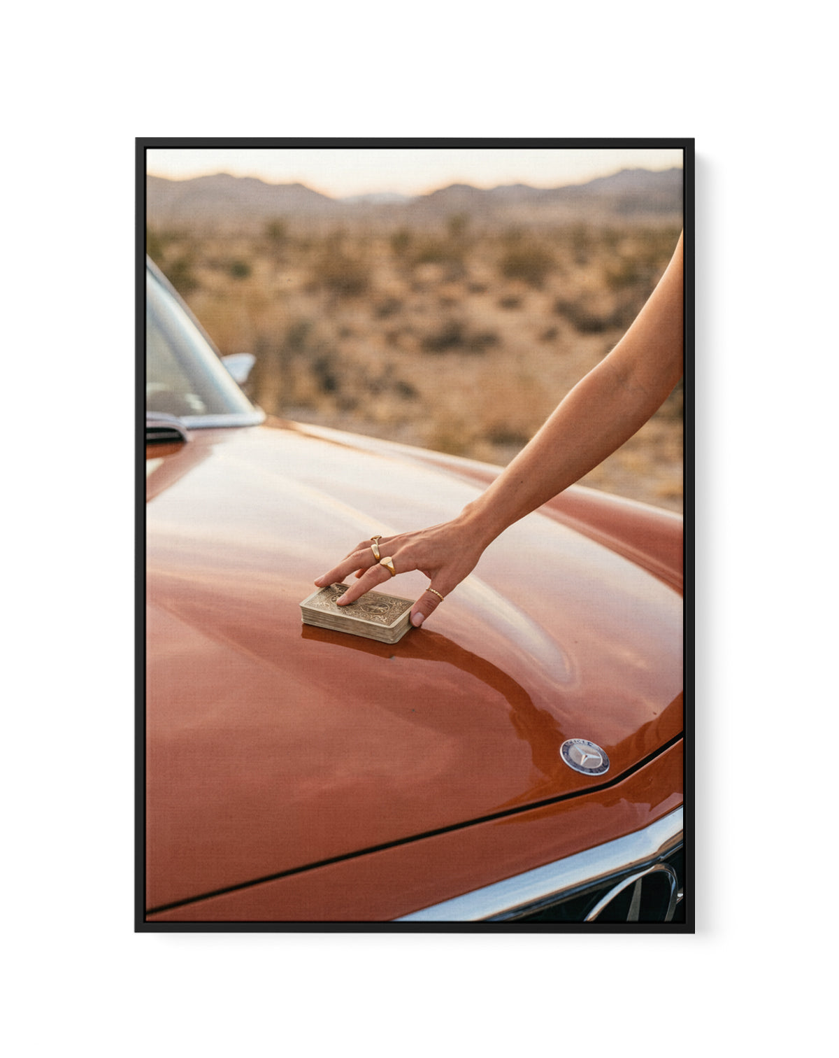 Desert Drive '68 II | Framed Canvas Art Print