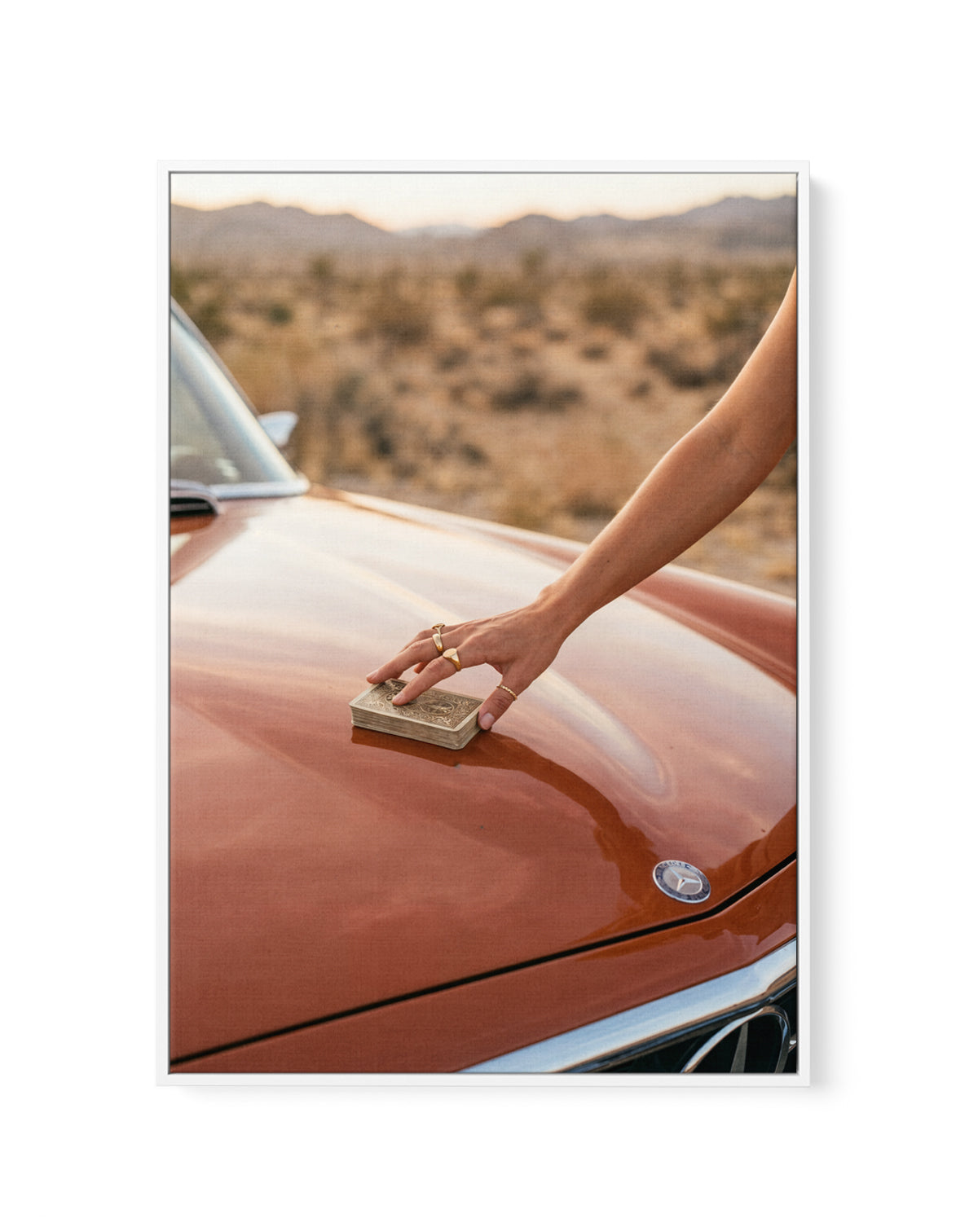 Desert Drive '68 II | Framed Canvas Art Print