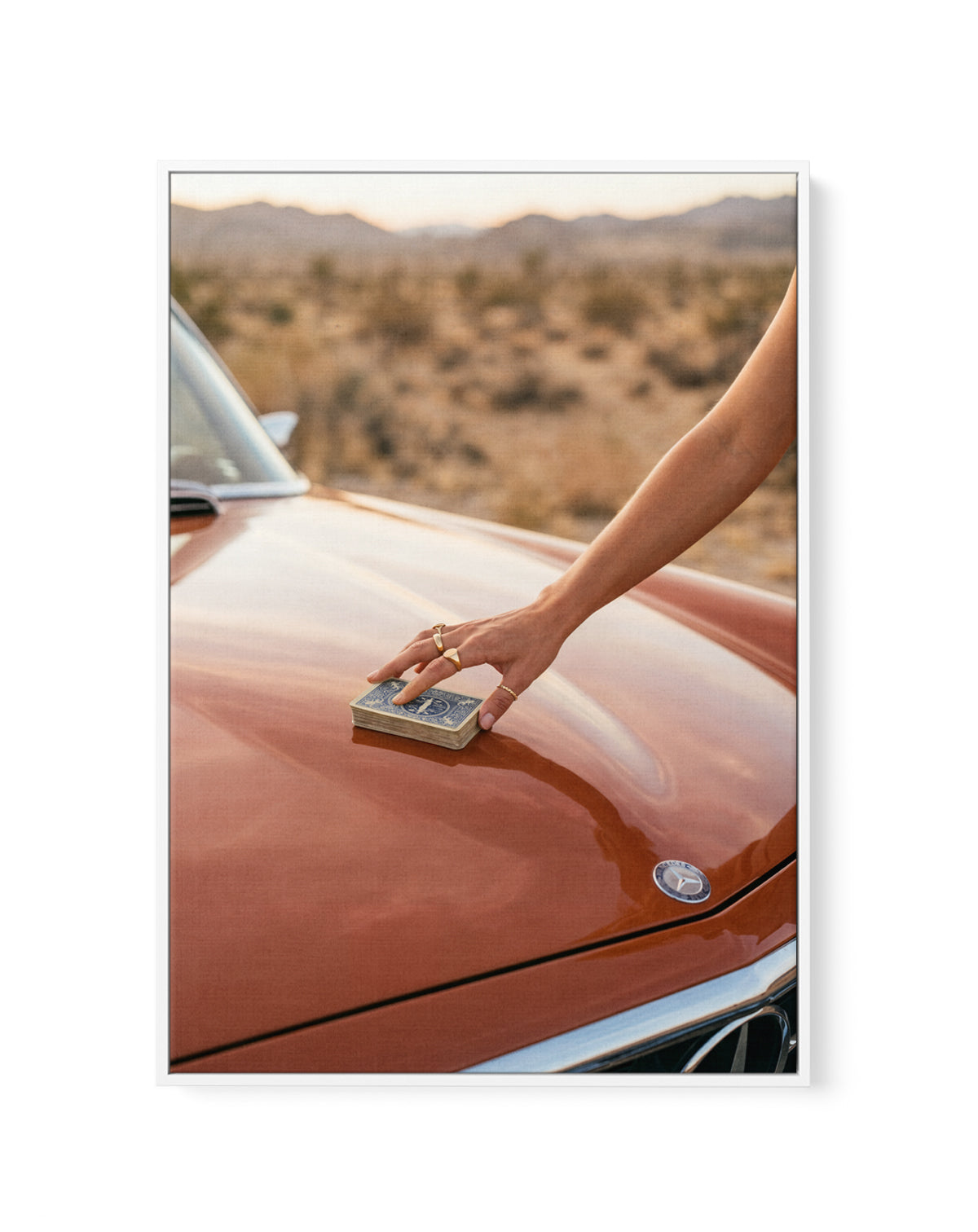 Desert Drive '68 II | Framed Canvas Art Print