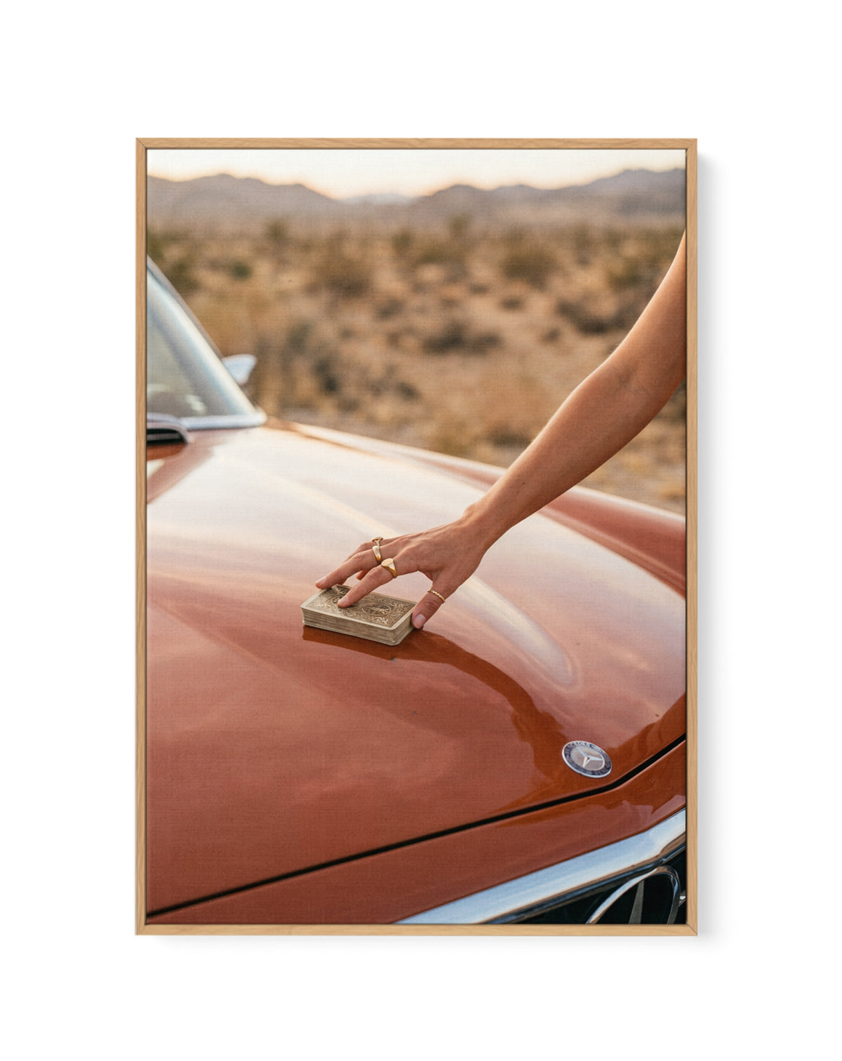 Desert Drive '68 II | Framed Canvas Art Print