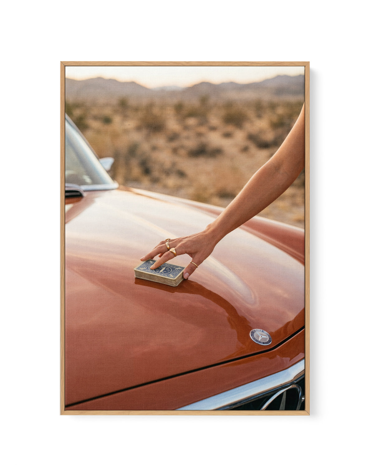 Desert Drive '68 II | Framed Canvas Art Print
