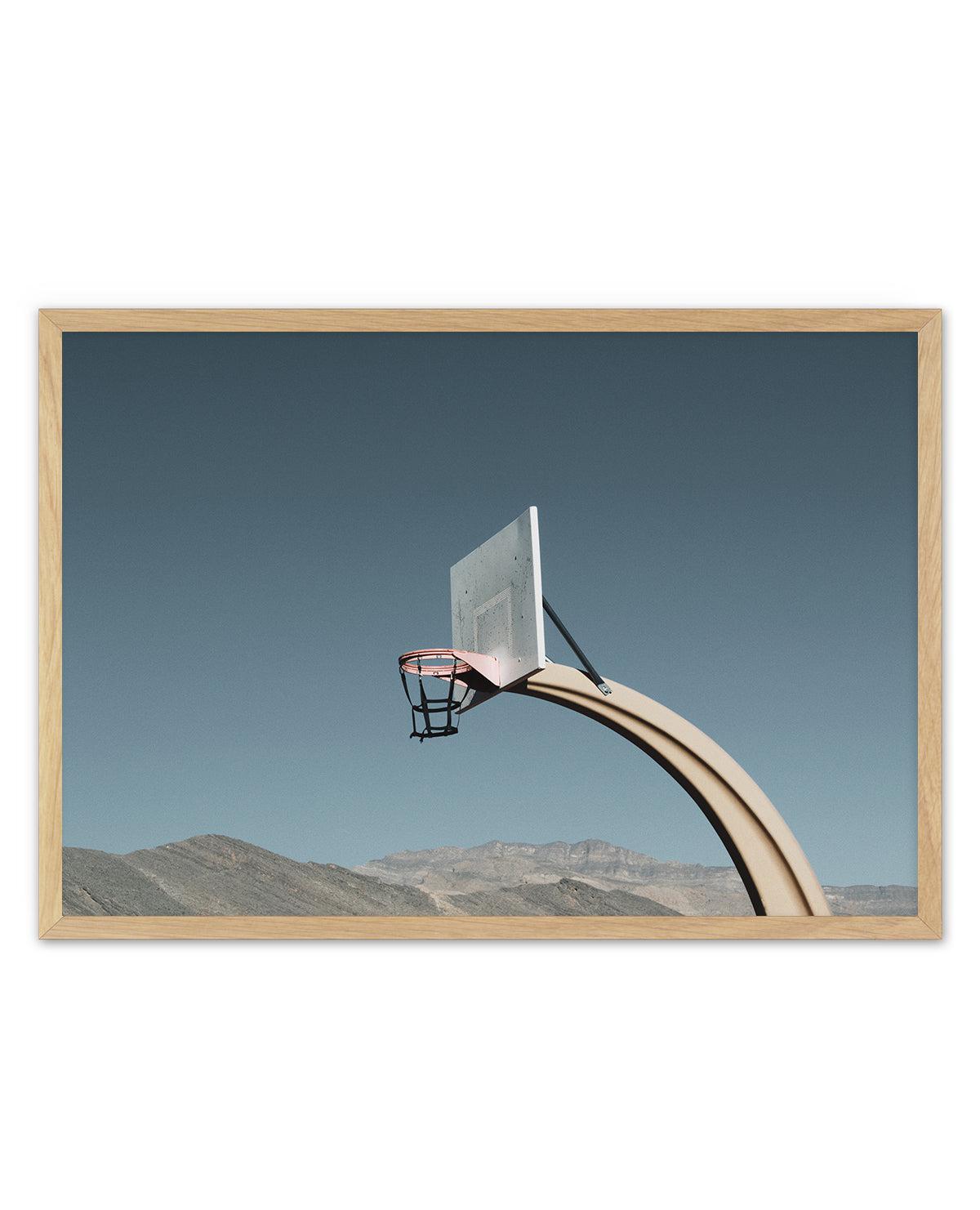 Desert By Cities of Basketball | Art Print