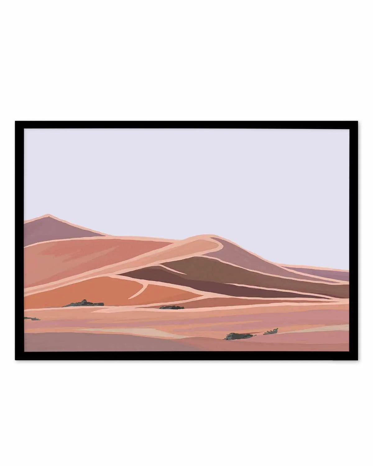 Desert Dunes I Art Print from Olive et Oriel where you can shop wallpaper and artworks online