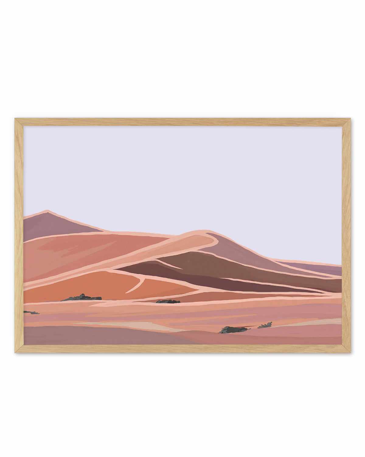 Desert Dunes I Art Print