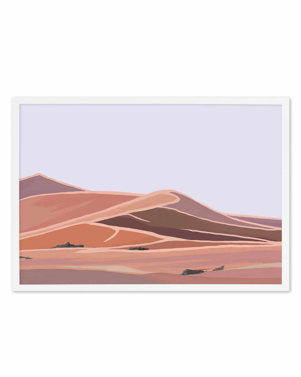 Desert Dunes I Art Print